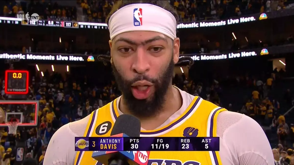NBA 季後賽／湖人客場擊敗勇士系列賽搶第一勝，AD 全場狂炸 30 分 23 籃板打爆勇士禁區！