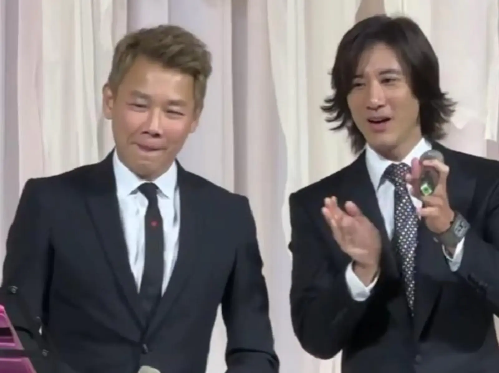 王力宏、陶喆參加好友婚禮夢幻合體獻唱「Forever Love」，引網友大酸：「要確定欸？」