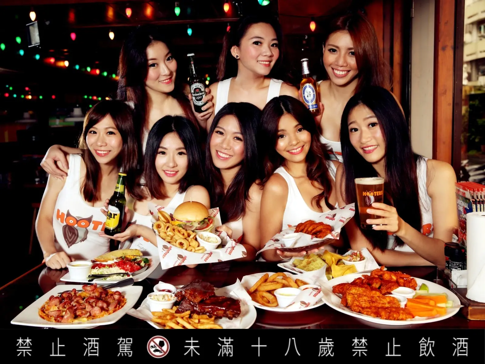 盛夏炎炎不用怕！Hooters竹北店陪你大口暢飲嗨起來