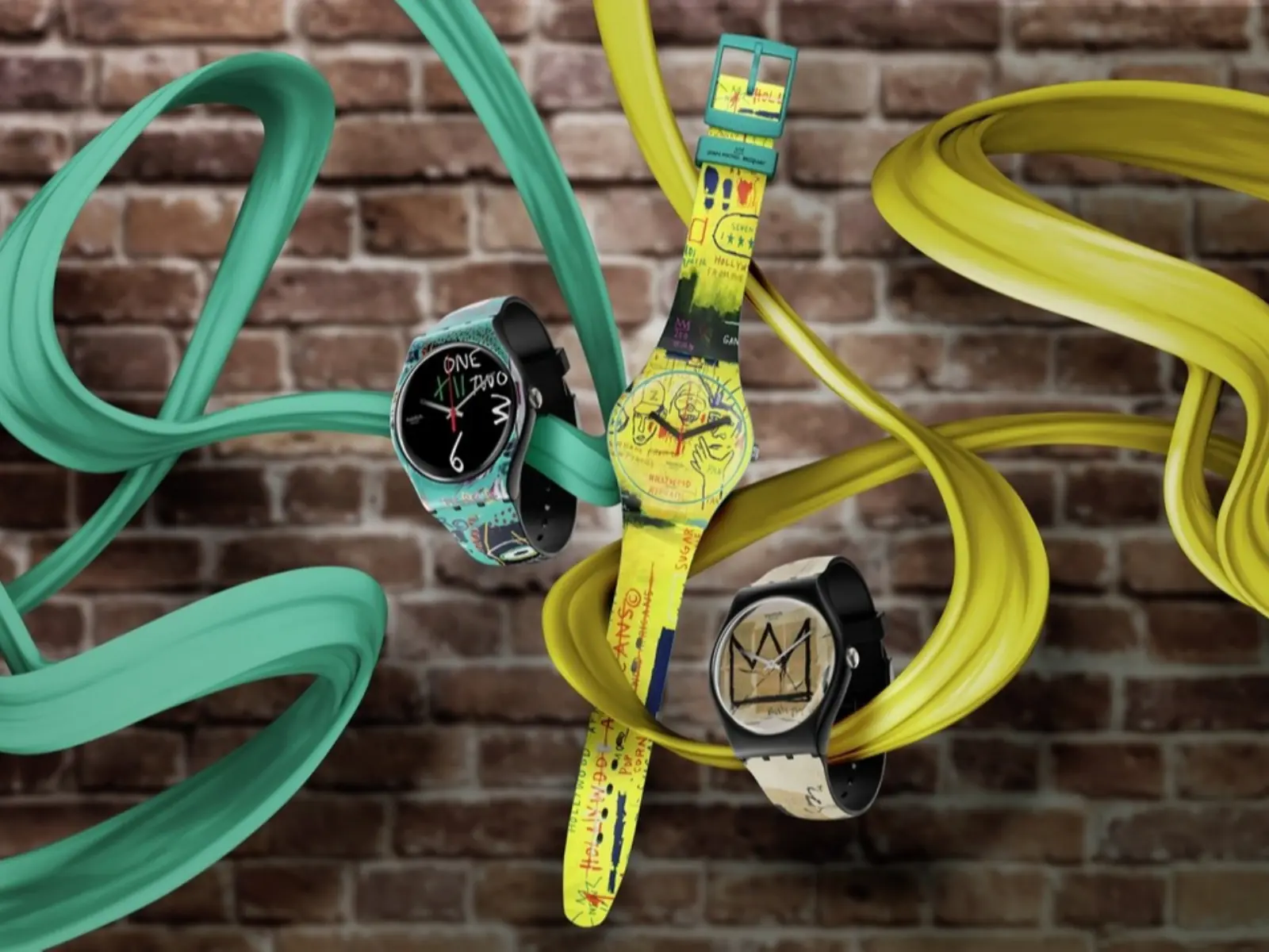 SWATCH 將 Jean-Michel Basquiat 傑作躍上腕間