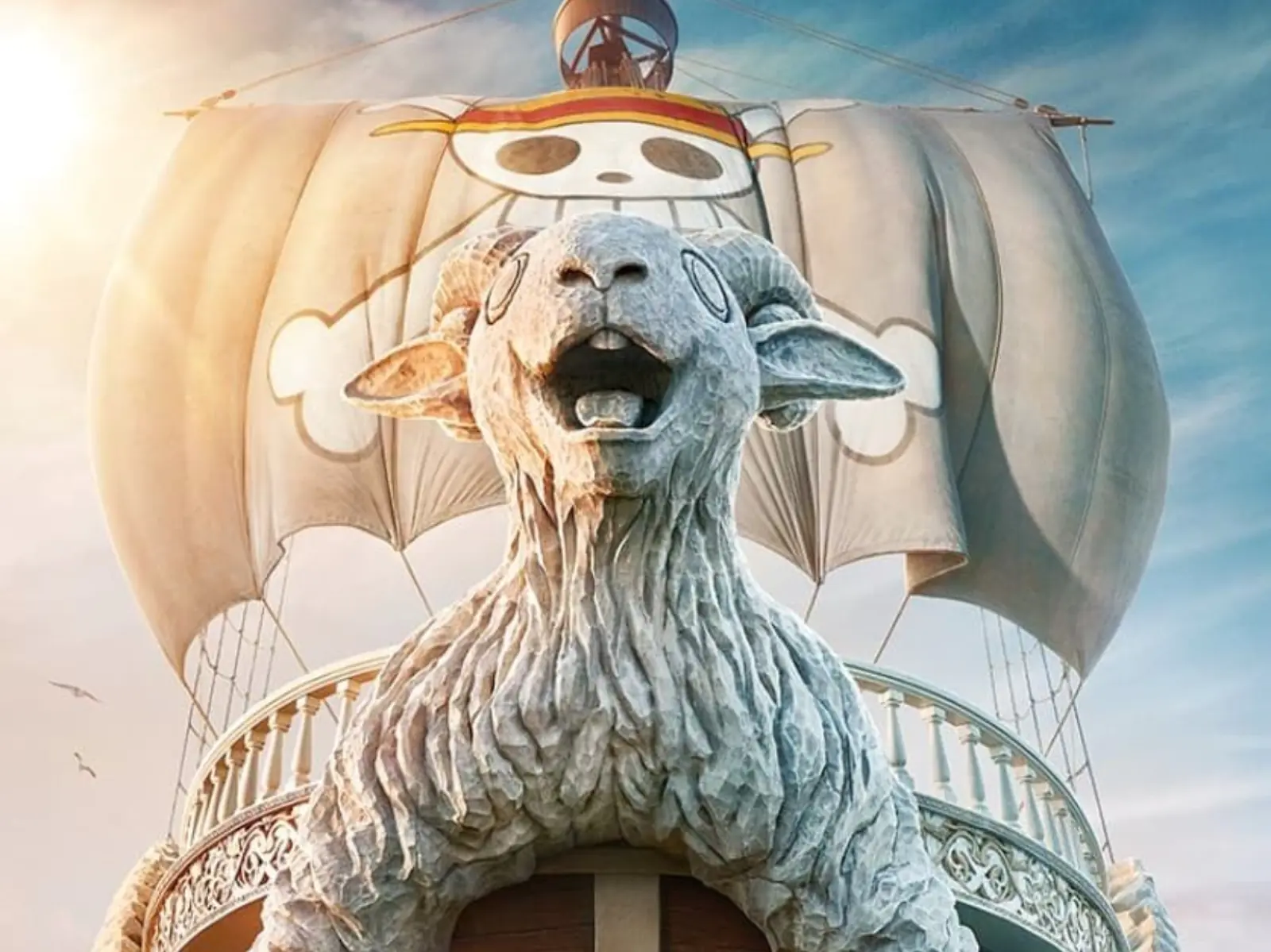 Netflix《航海王》公開真人版梅利號，超寫實羊頭網友崩潰直呼：「毀童年！」