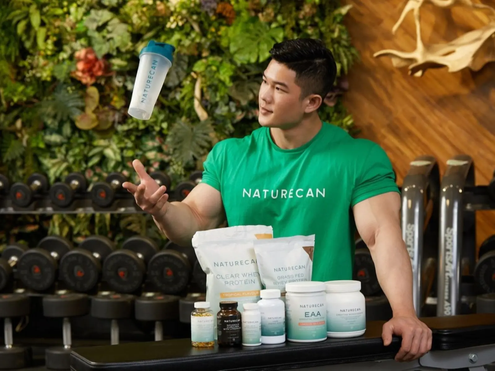 健身營養品牌 Naturecan Fitness 正式登台，連台灣首位奧賽選手蔡明潔都愛喝！
