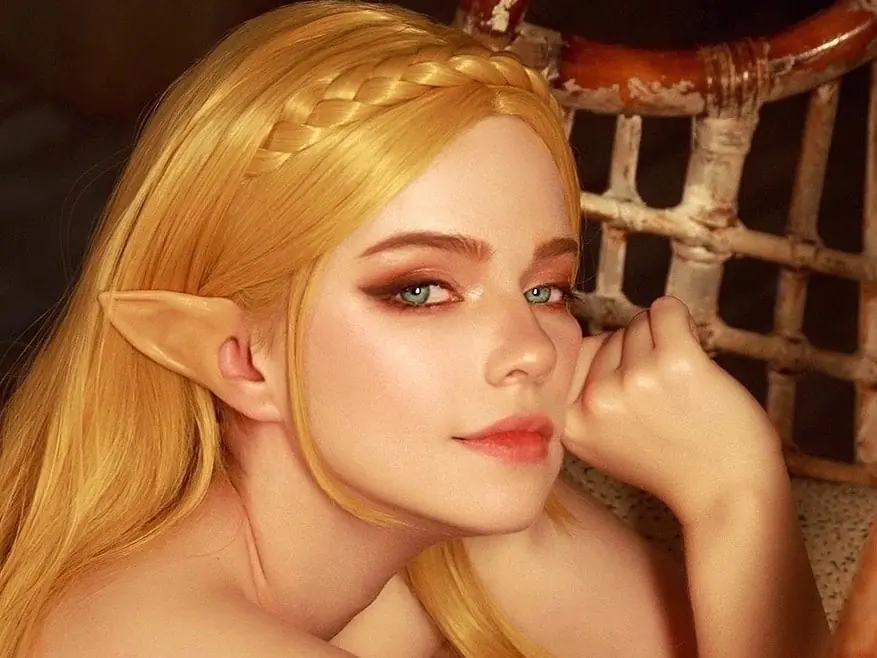 薩爾達公主火辣真人版！俄羅斯正妹性感重現，高清美圖讓人凍未條！【野生抓正妹】