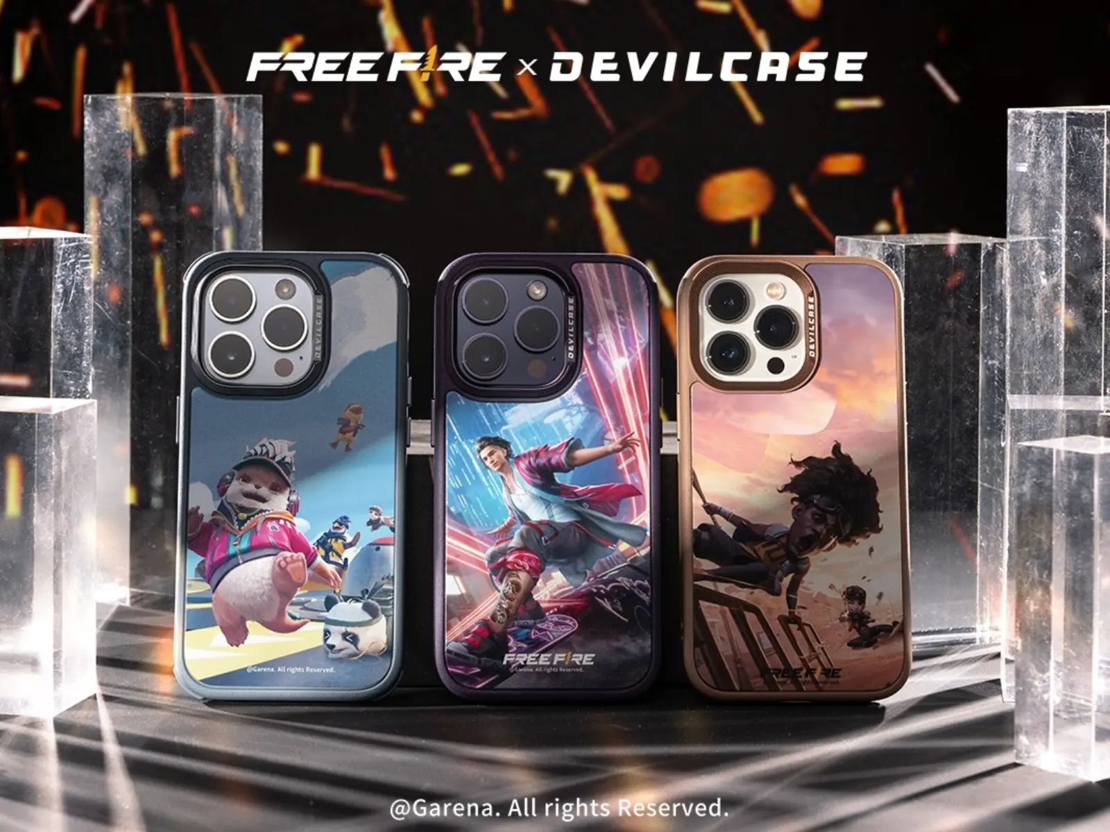 為手機找到最佳戰友！《Garena Free Fire》六週年限定聯名X DEVILCASE 惡魔防摔殼正式亮相
