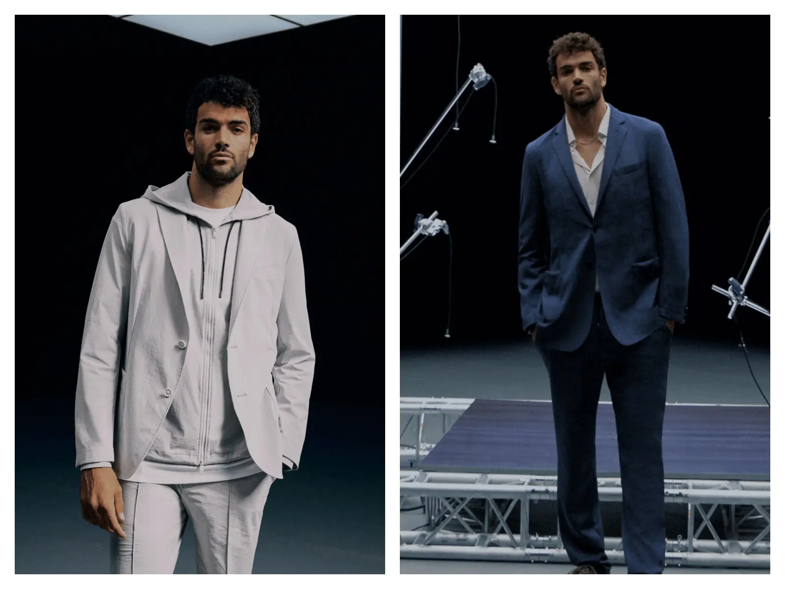 網球明星 MATTEO BERRETTINI 精彩演繹 BOSS PERFORMANCE 2023秋冬系列廣告企劃