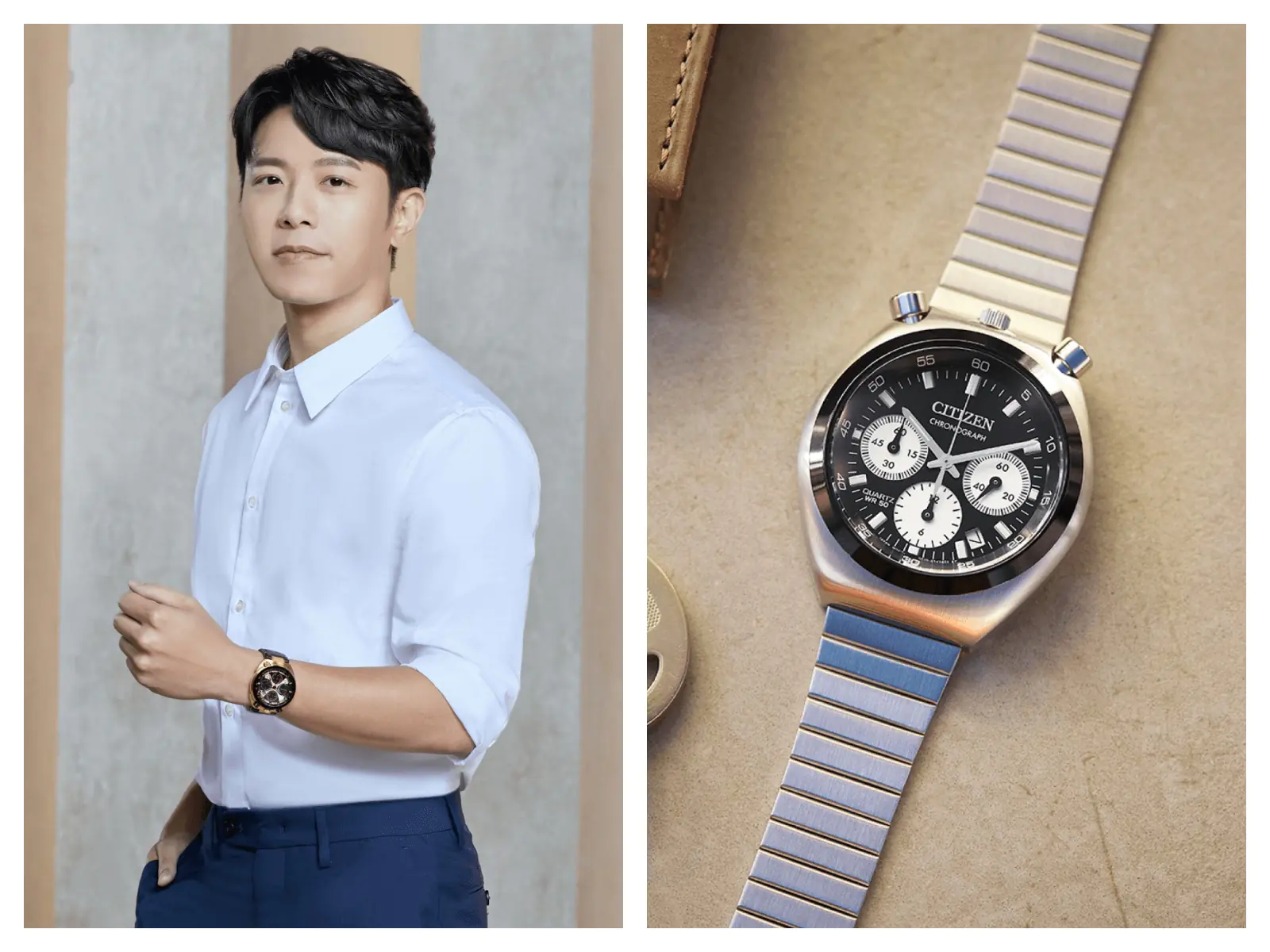 橫跨半世紀經典Tsuno Chrono 腕錶再現 ！CITIZEN考究「牛頭錶」傳奇，打造時髦品味