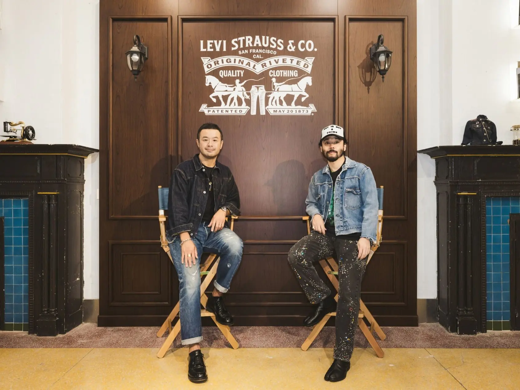 藤原裕＆小木基史齊現身 Levi's 上海丹寧展，直言：「經典 501 將會再次流行！」