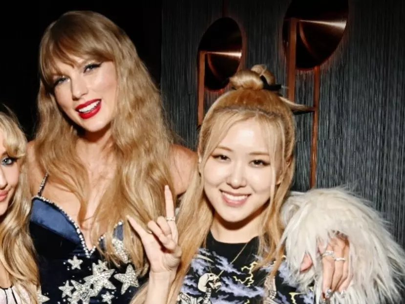 BLACKPINK Rosé 被拍到和泰勒絲 Taylor Swift 一起走出錄音室，傳出要合作出專輯！