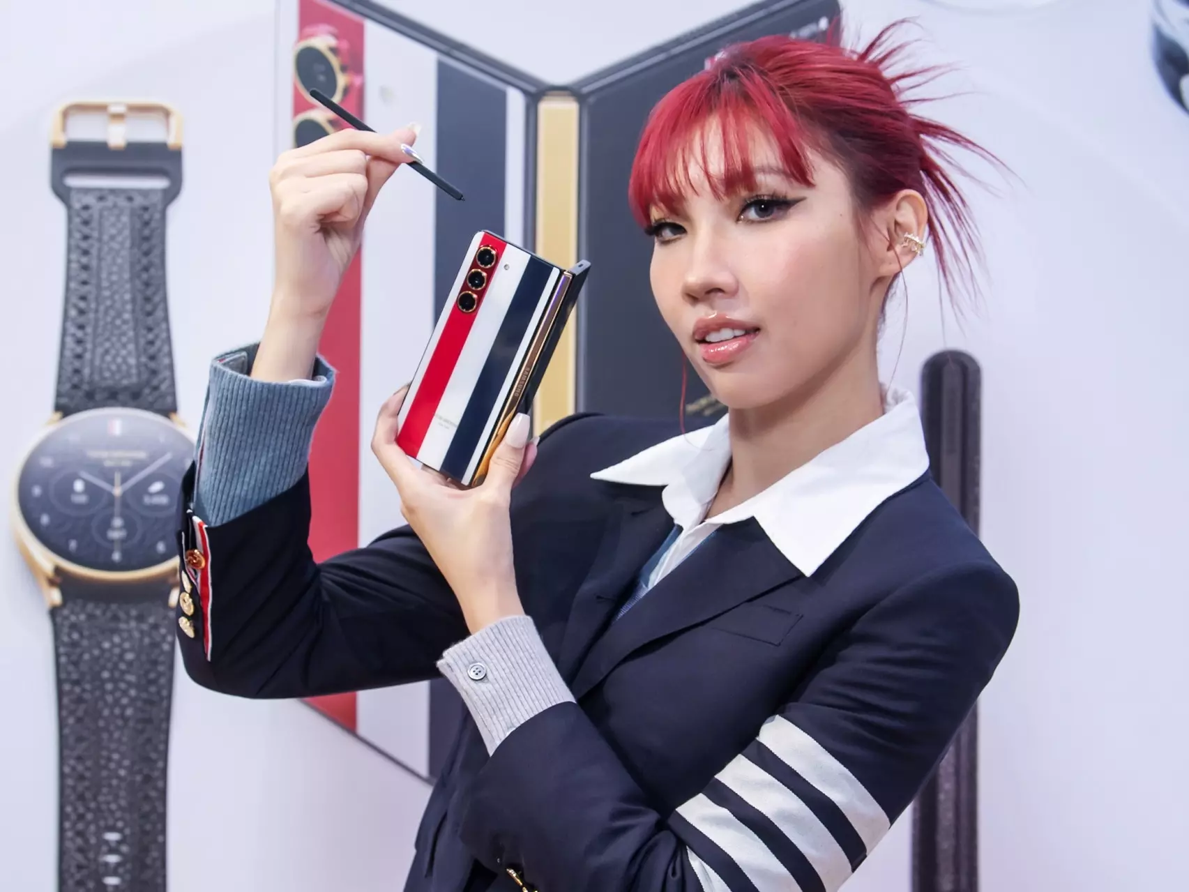 Samsung Galaxy Z Fold5 Thom Browne Edition 限量版「台灣開賣」，顏值直接輾壓！