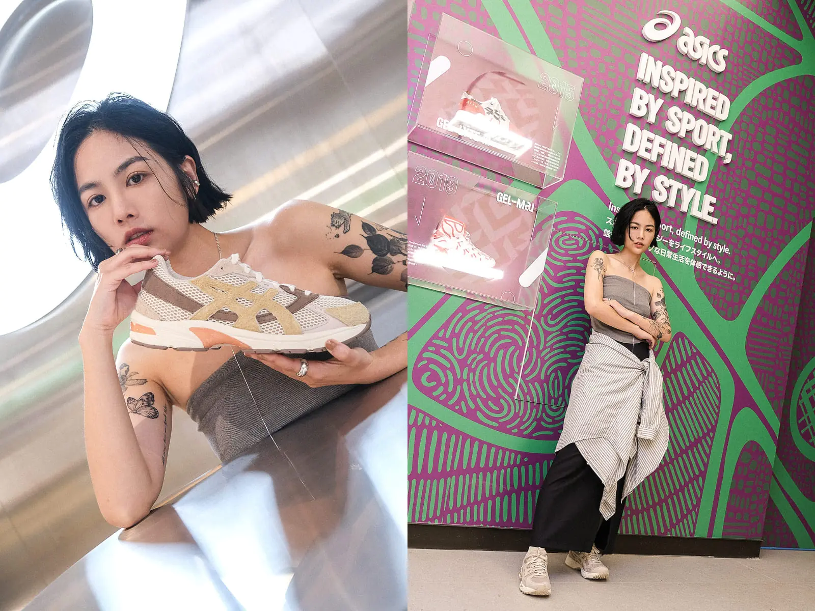 鞋圈黑馬「ASICS」進駐東區新商圈 Diamond Towers！復刻經典概念打造全新店鋪，話題跑鞋「GEL-KAYANO 14」再度回歸，潮模 Ting Jian 搶先探店！