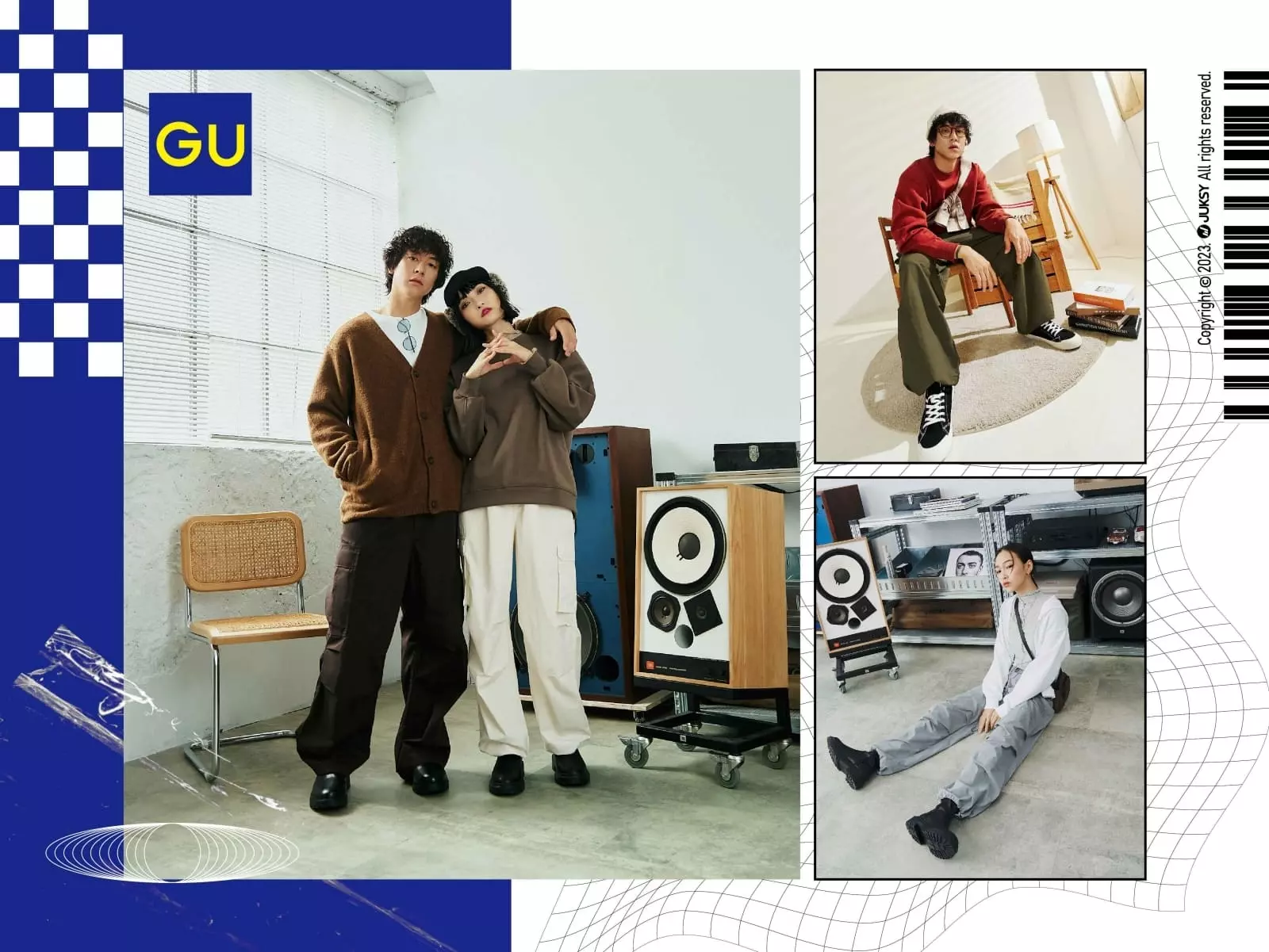 別小看我們的默契！當閨蜜、另一半也喜歡率性工裝風，就用「GU 百搭神物 —— 極致工裝褲系列」打造機能潮流感，穿出專屬 OOTD！