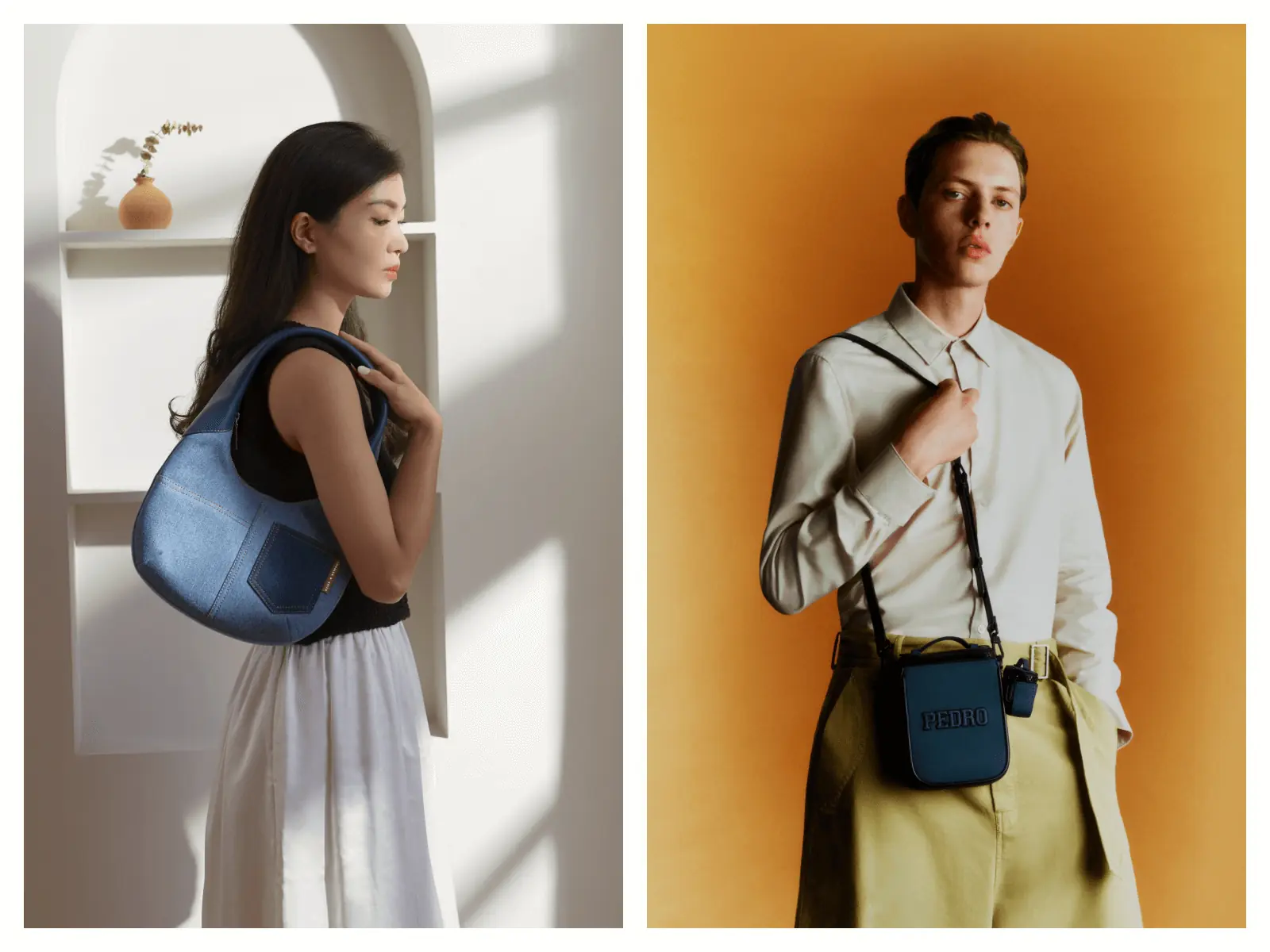 CHARLES & KEITH 與 PEDRO 精選丹寧單品，經典元素結合創新設計，引領復古時尚潮流