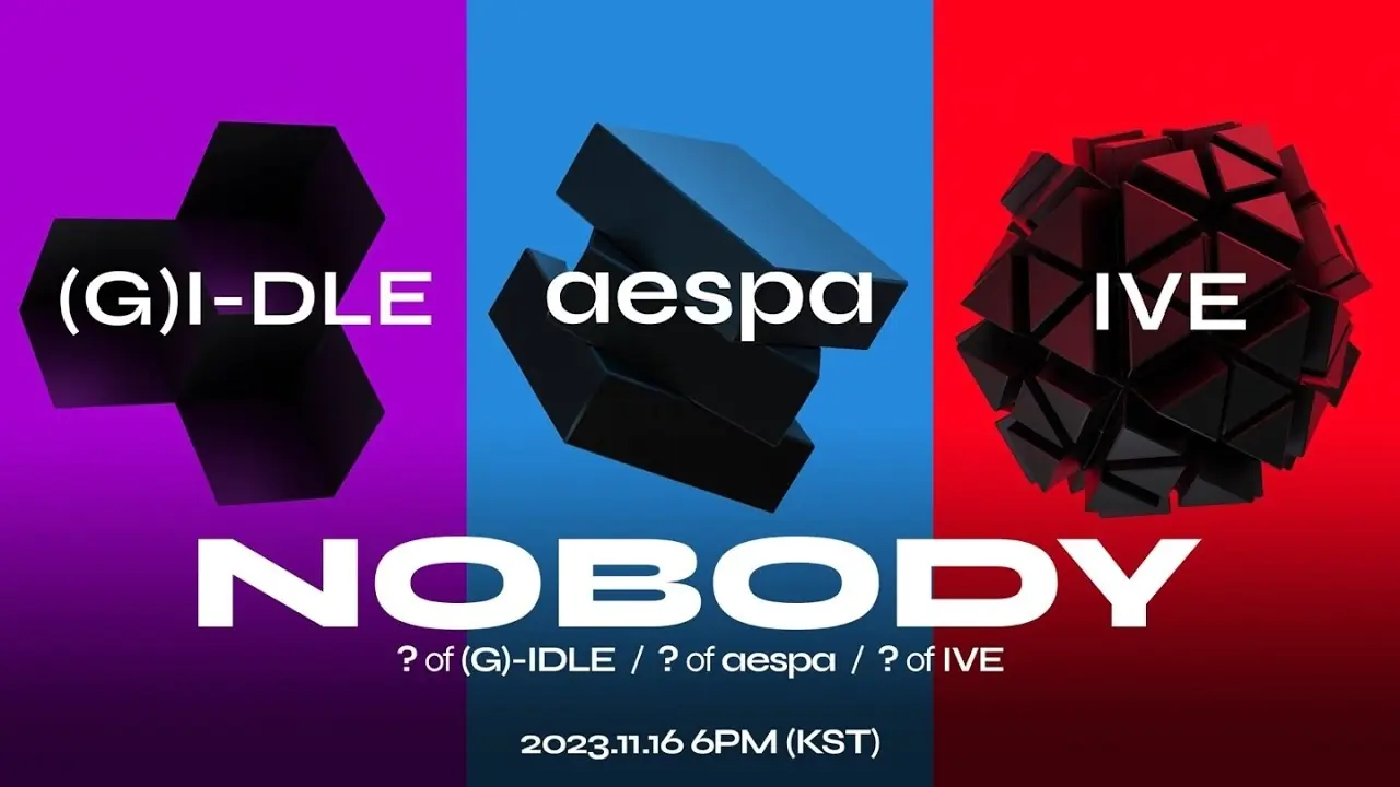 (G)I-DLE x aespa x IVE 夢幻聯動！史無前例跨團合作新曲〈NOBODY〉MV 釋出！