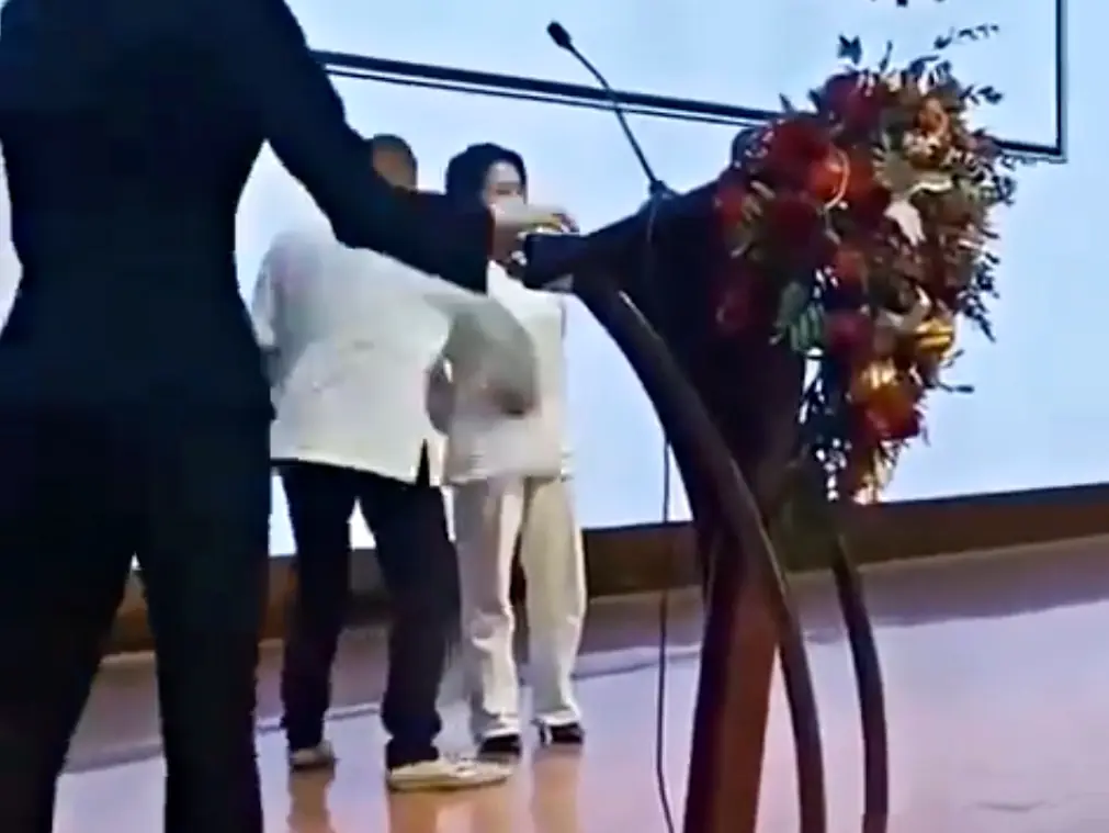 點穴變重拳！中國功夫大師「痛揍婦人」影片外流，引北京格鬥狂人開罵！
