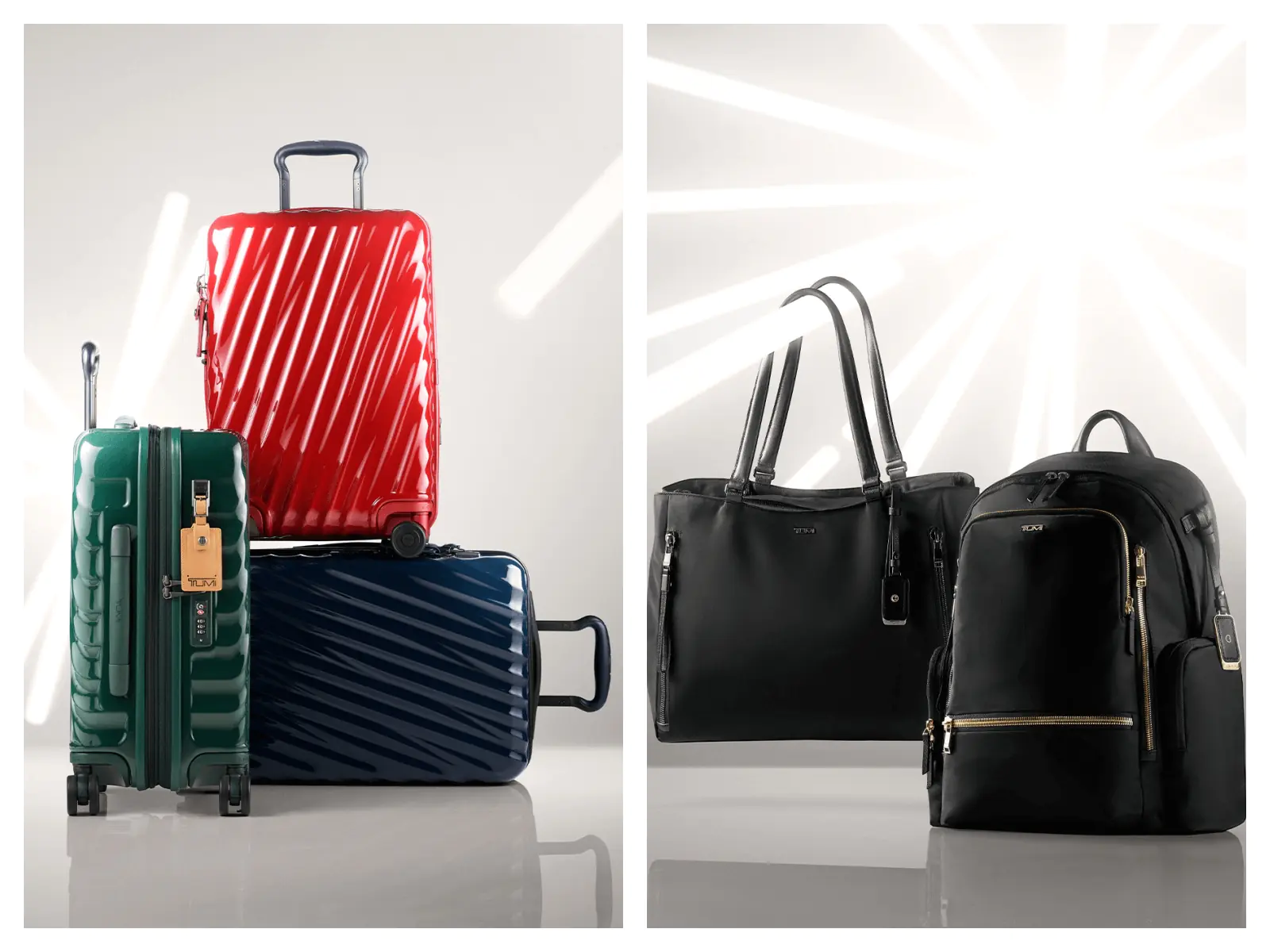 TUMI 推出閃耀節日獻禮，用TUMI旅行必需單品，點亮你與摯愛的旅程