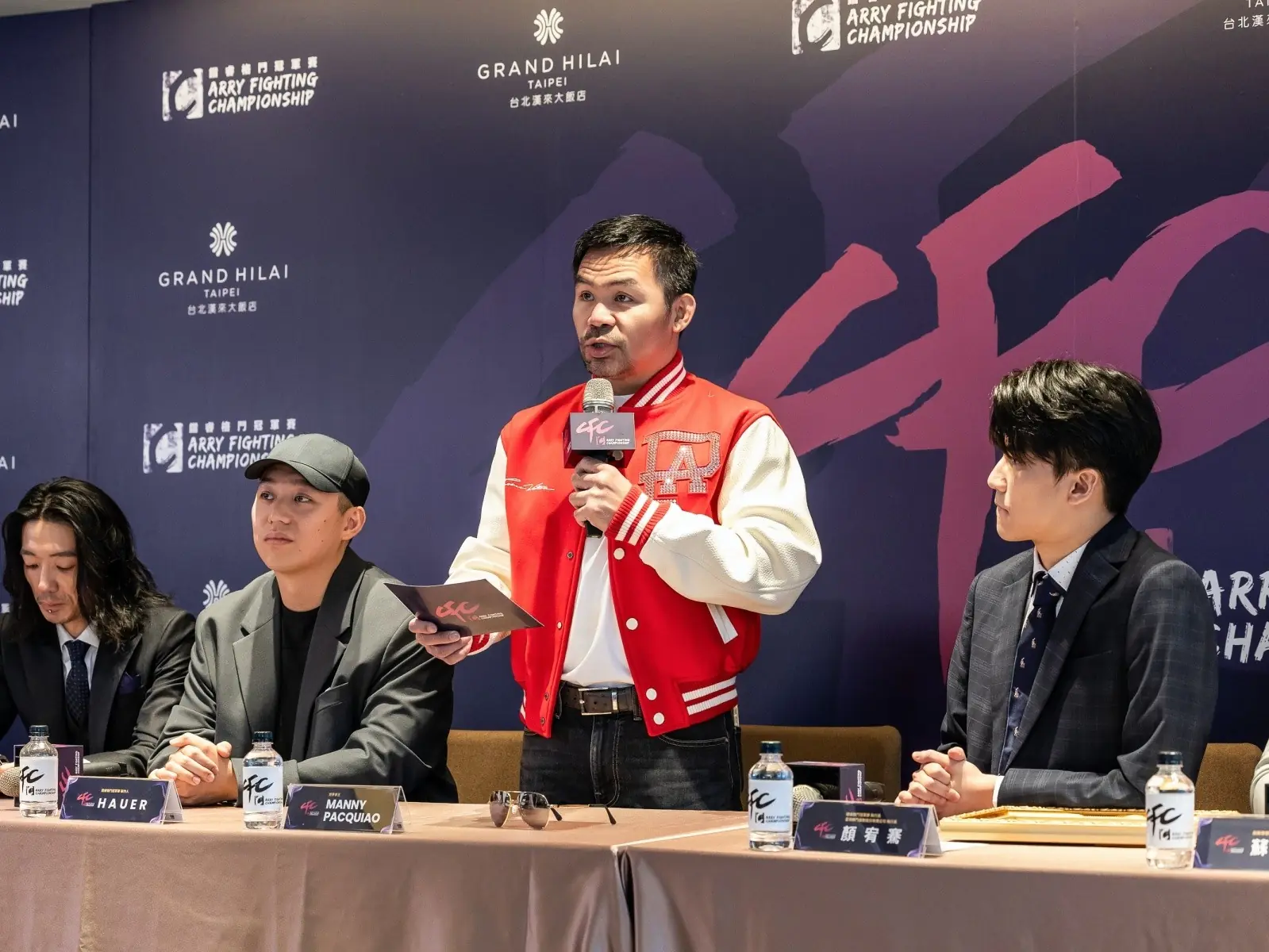 「菲律賓拳王」帕奎奧來台助陣！台灣首屆職業格鬥賽事「鍇睿格鬥冠軍賽」正式亮相！