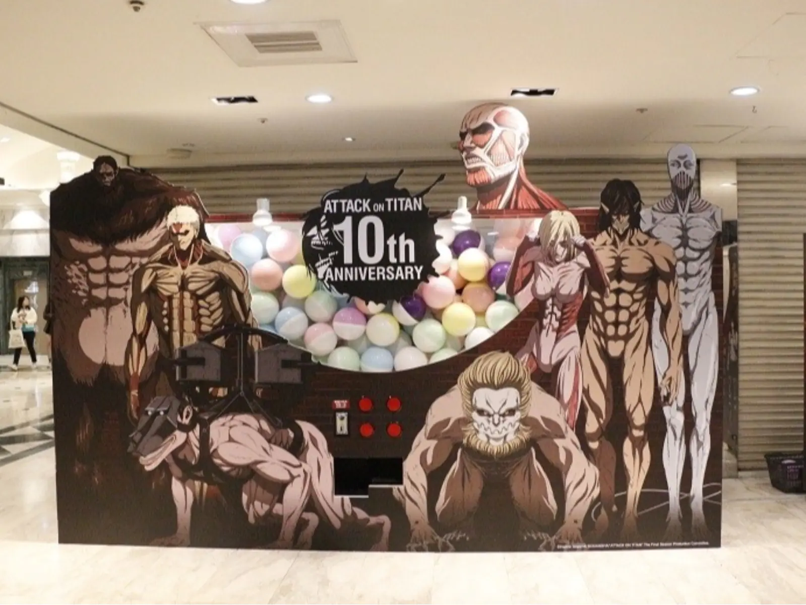 《進擊的巨人》10 週年快閃店新光三越台北南西店正式登場！一起來跟艾連葉卡尋找自由！