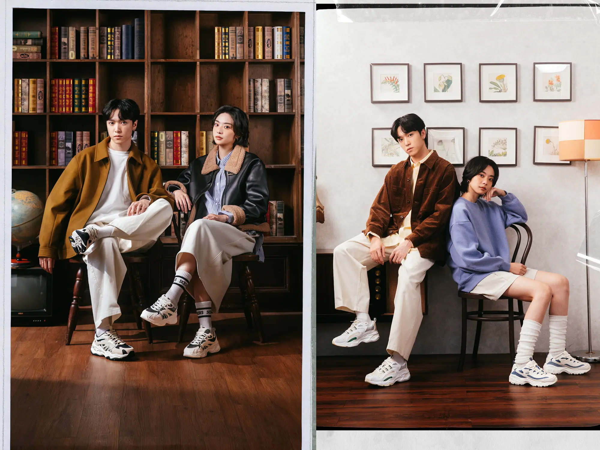 就用舒適科技聞名的 SKECHERS STREET - D’LITES 系列打造「經典時尚」穿搭哲學！百搭簡約風格設計，輕鬆打造日常又有型的 OOTD！