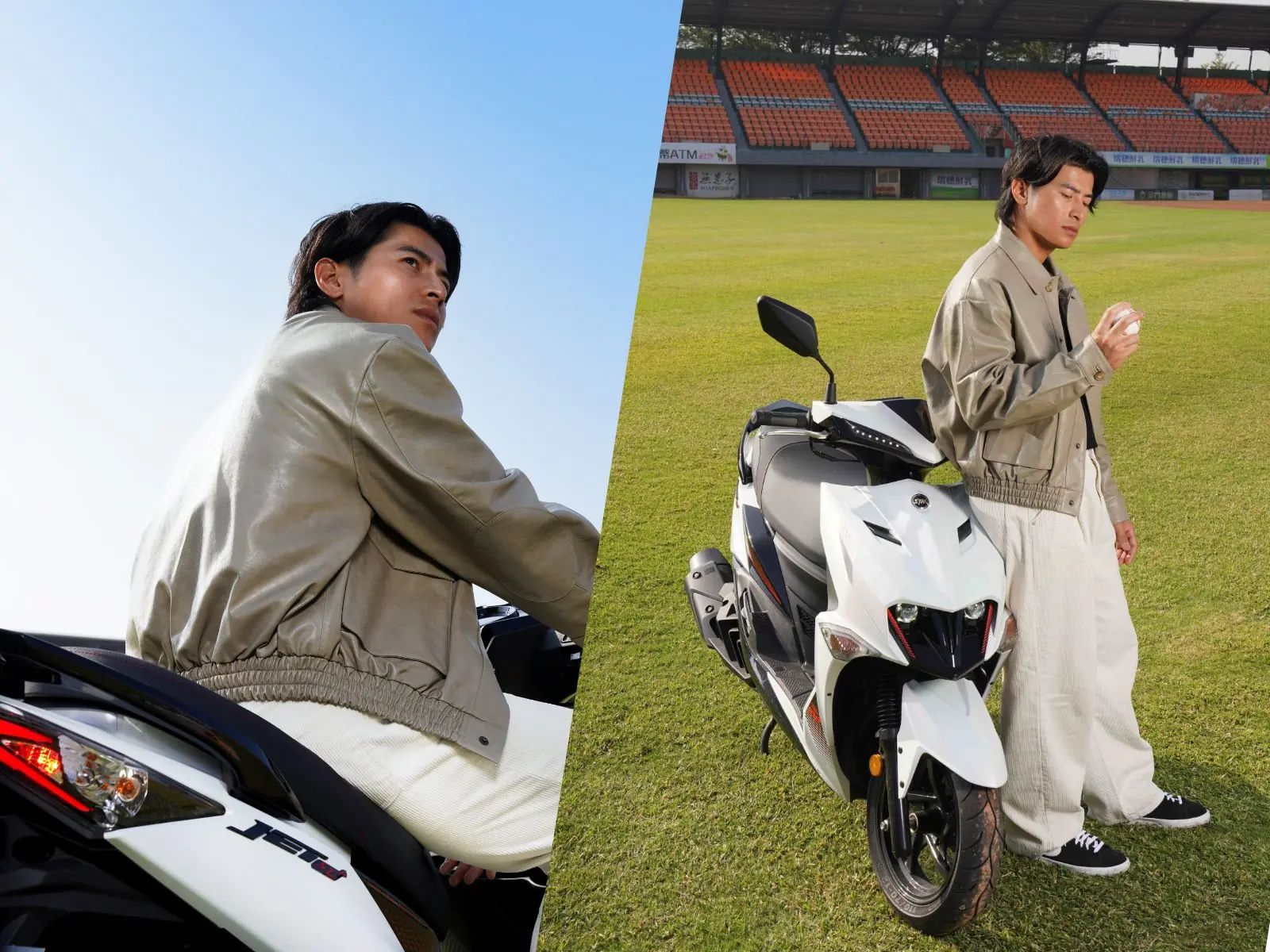 他的名字，沒有極限！ ​​  陳傑憲場上掌控全局 場下駕馭 SYM JET SL+ 魅力無限！