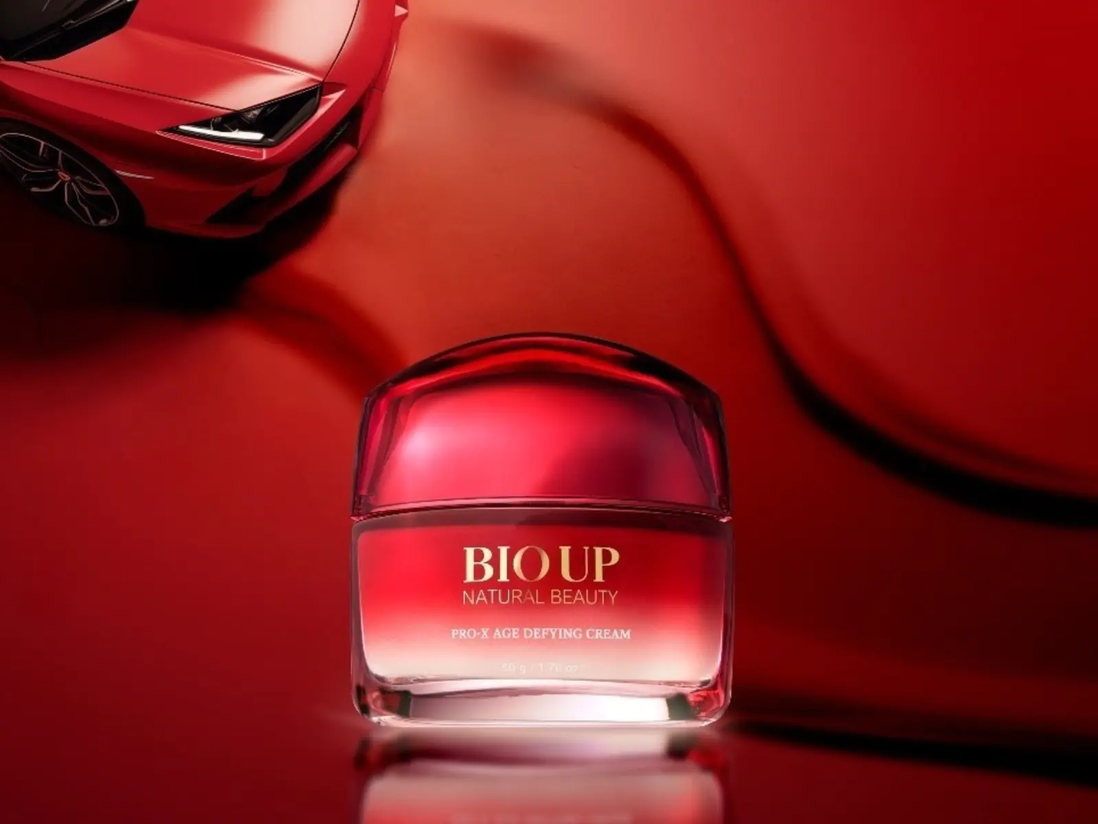 BIO UP「超跑大紅霜」精準拉絲 緊實撫紋超有感