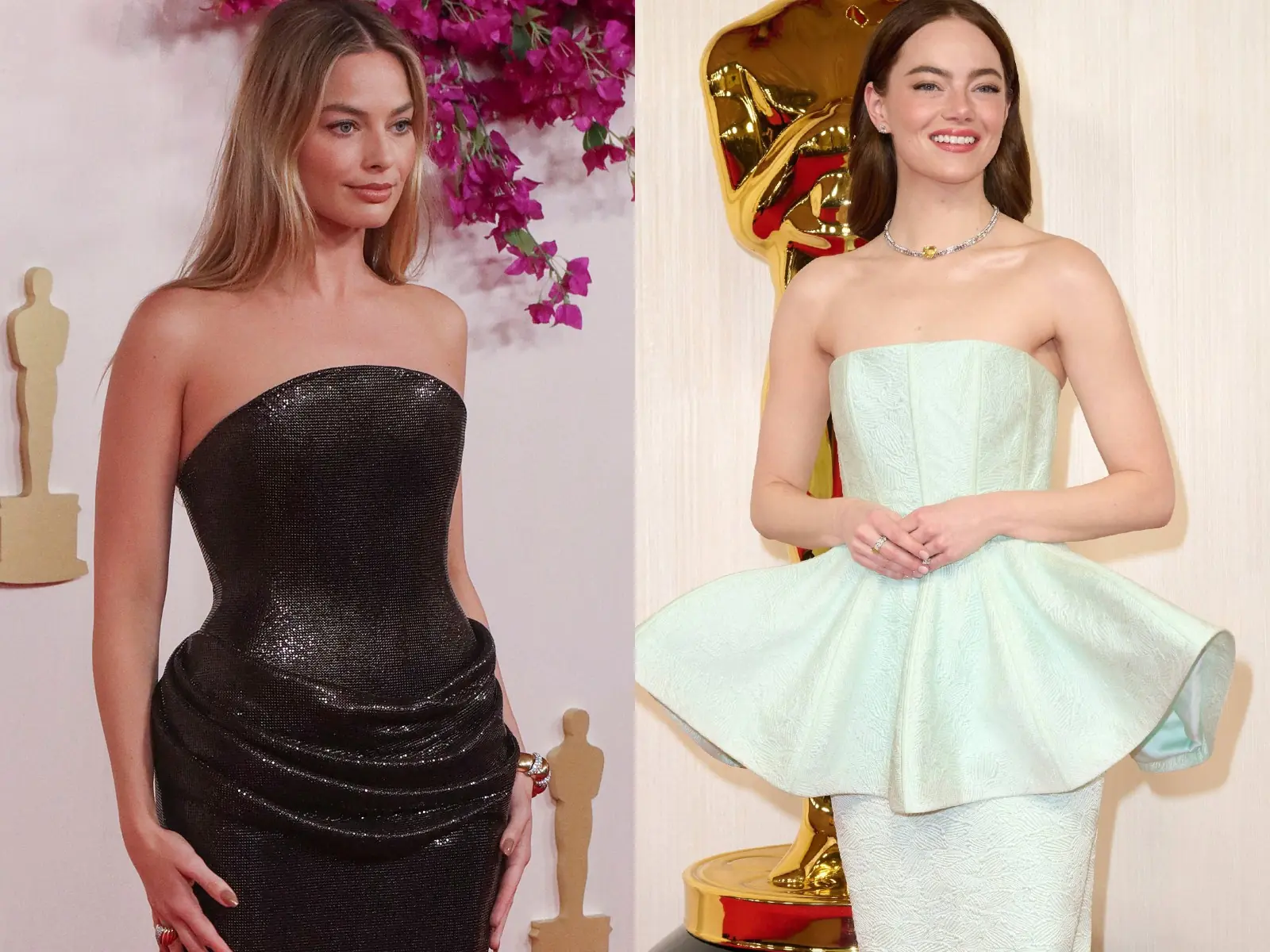 2024 第 96 屆奧斯卡紅毯最美 Top 5！《可憐的東西》艾瑪史東 Emma Stone 薄荷綠禮服封后、《芭比》瑪格羅比 Margot Robbie 全黑勁裝落榜！