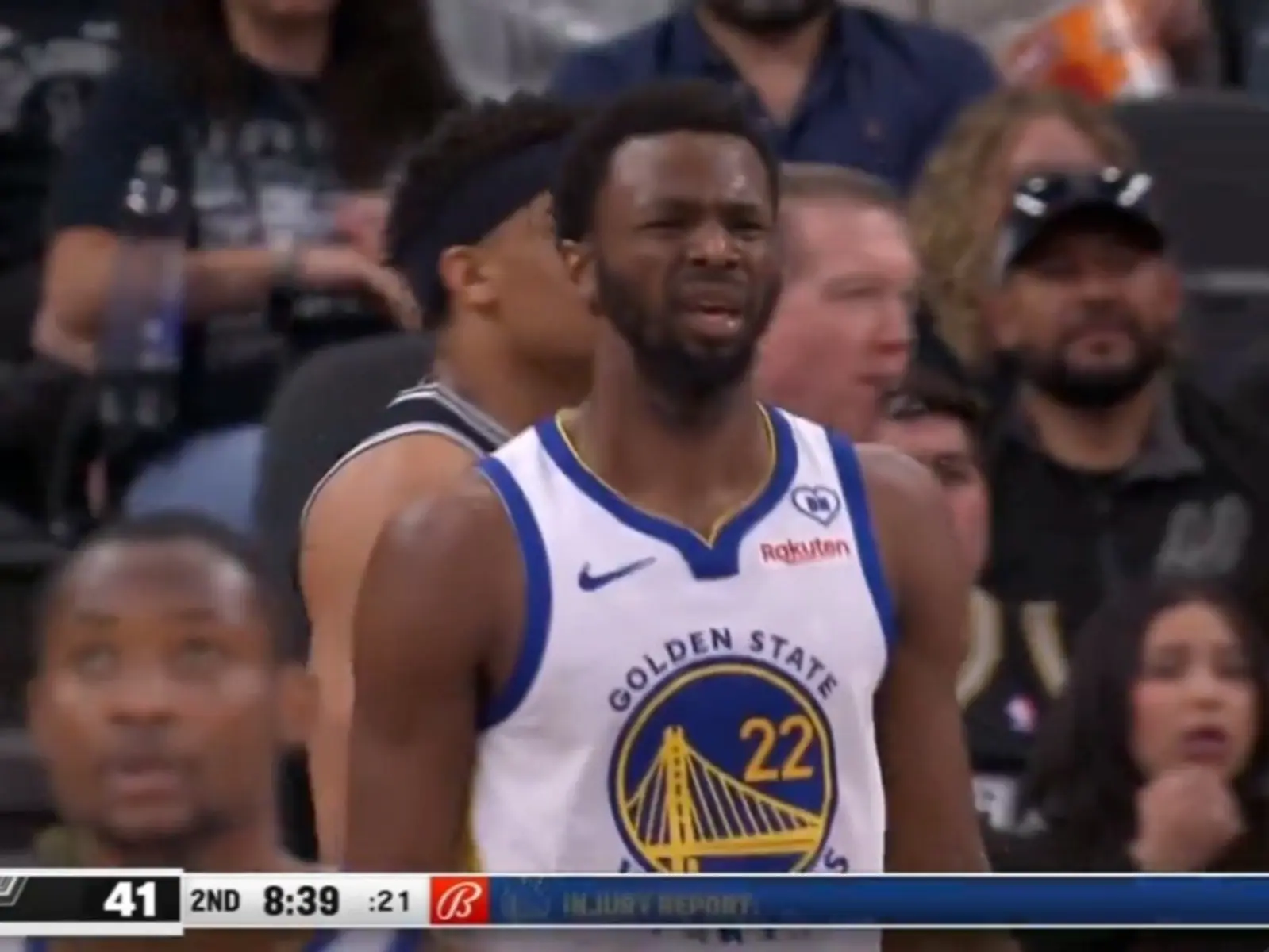 NBA／Andrew Wiggins 被 Brandin Podziemski 快攻要球惹怒：「你他 X 在說啥？」