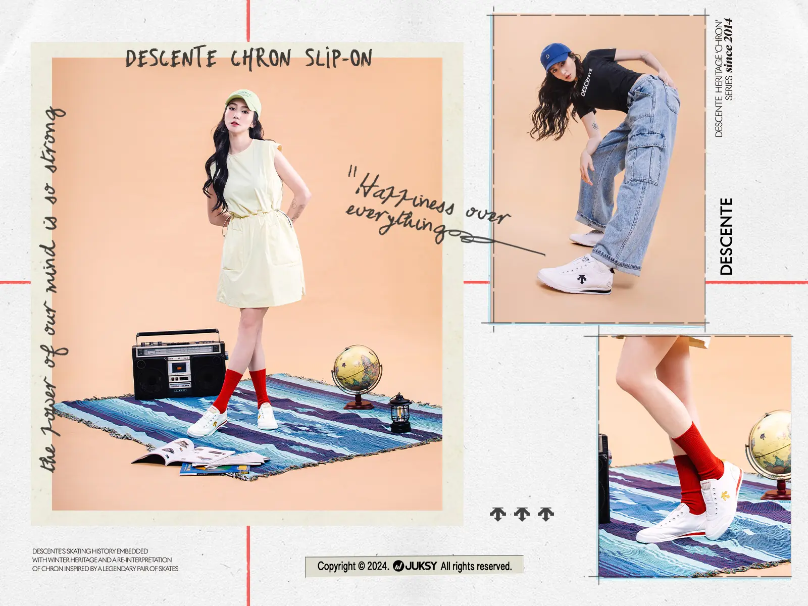 「我的風格，我說了算！」跟著 Yoanna 孫尤安一同解密 DESCENTE CHRON 的百搭日常，為穿搭增添新意！