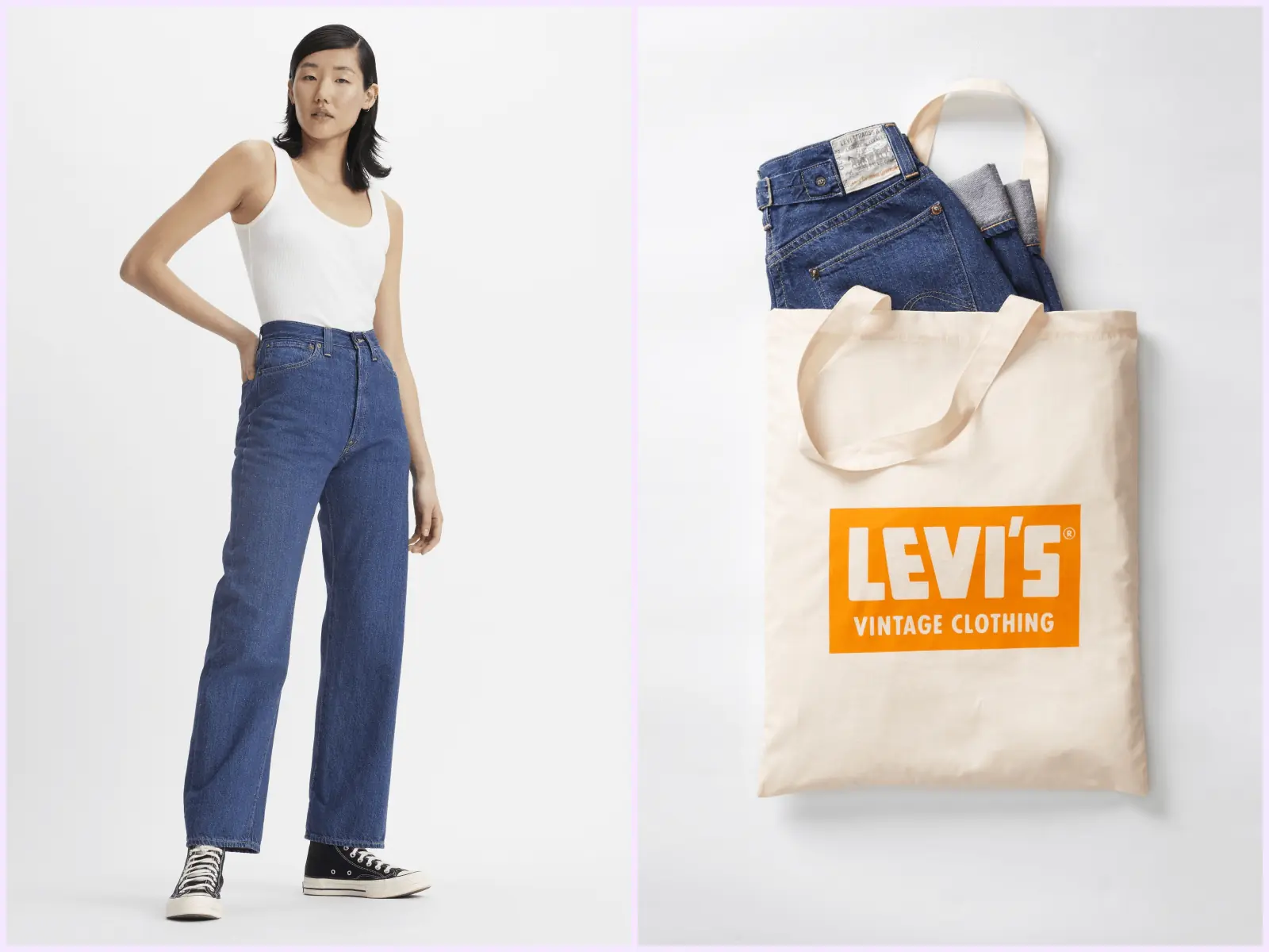 Levi’s® Vintage Clothing 重塑Levi’s® 初始款女裝丹寧褲Lot 401