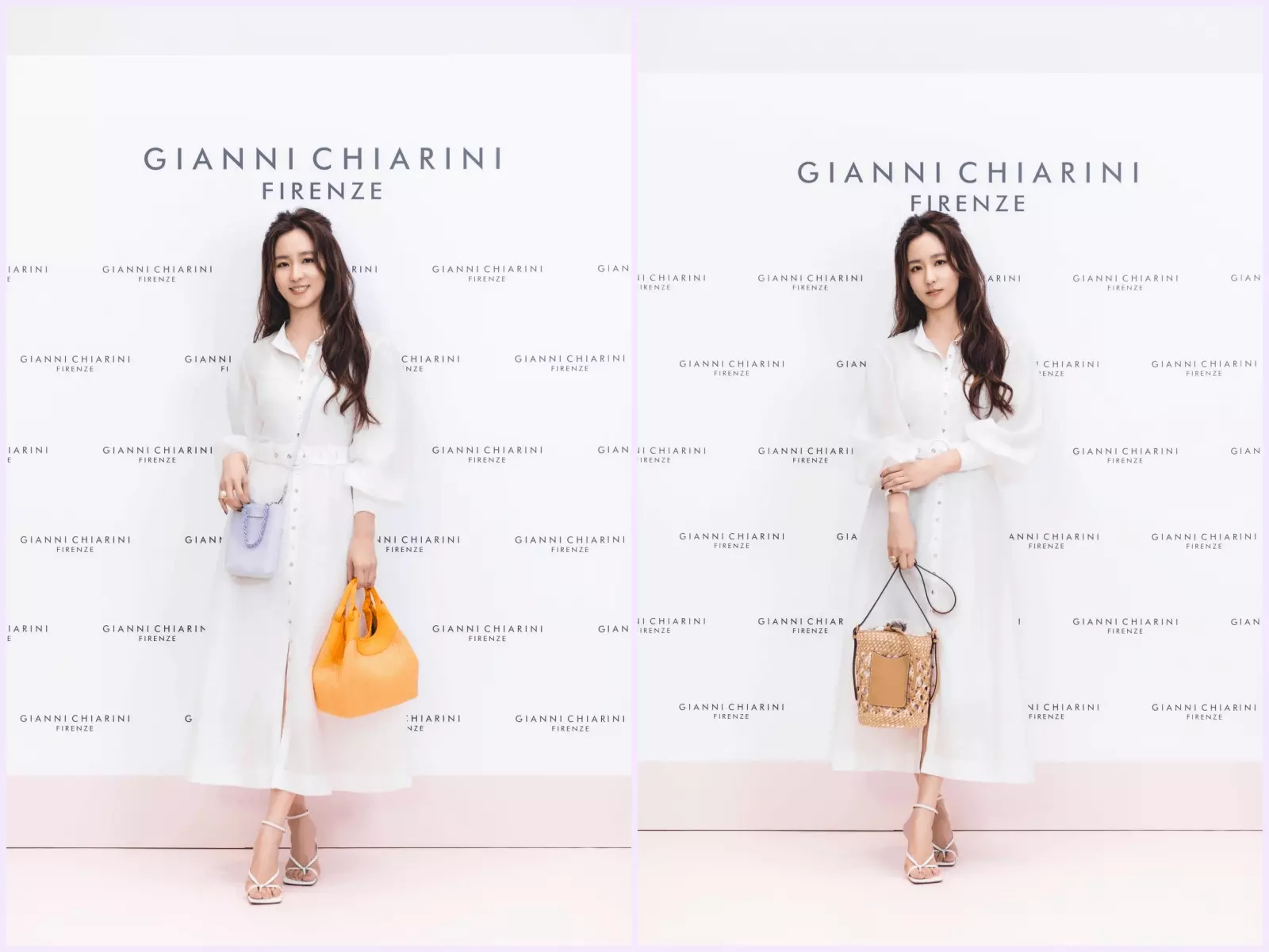 Gianni Chiarini 夏季新品好紓壓，周曉涵輕撫美麗包款，直呼「我都要！」