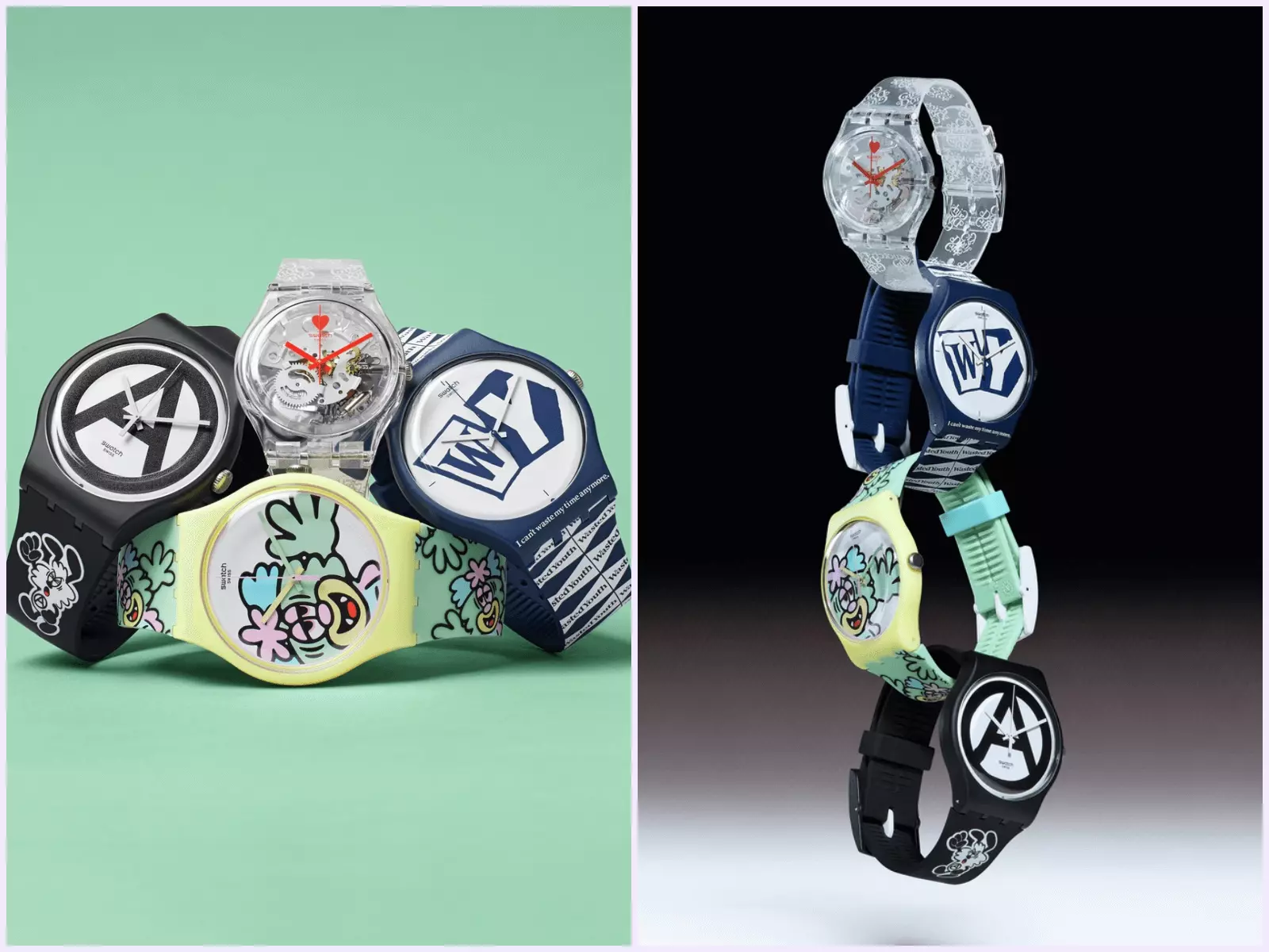 Swatch x VERDY 系列腕錶傳遞正能量