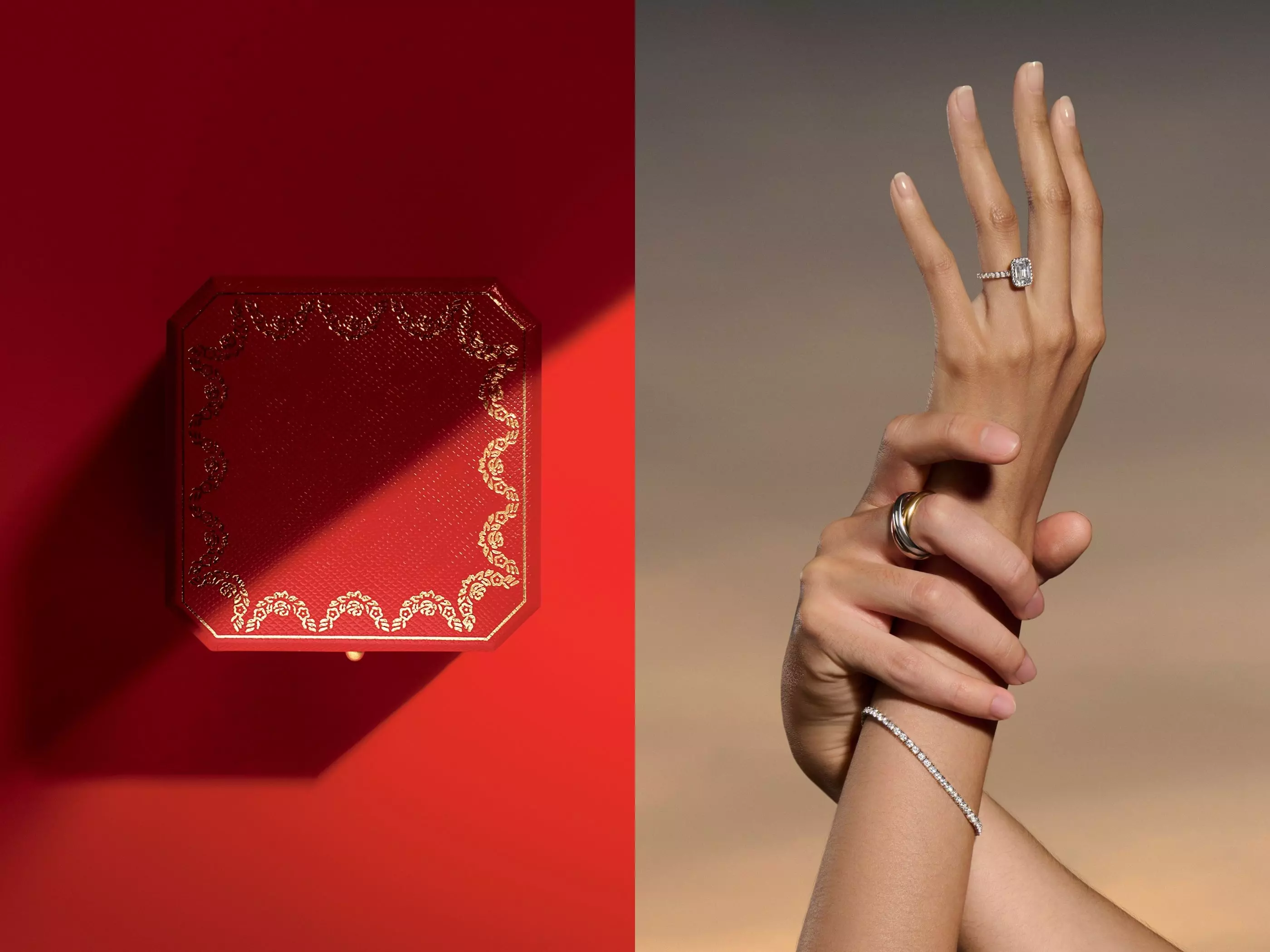 盤點 Cartier 對戒、婚戒經典入門款 ： 令人一眼難忘的永恆魅力，1895 花式切割鑽石戒指、結婚對戒，值得你收藏ㄧ生的美好回憶！