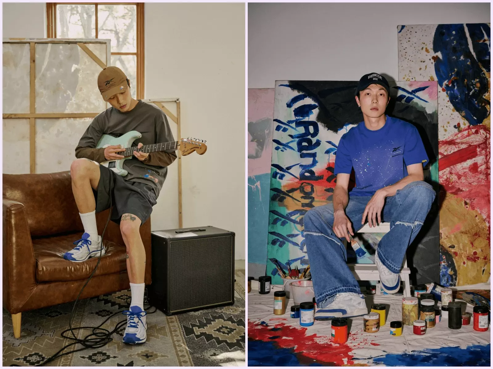 「Randomevent」攜手Reebok，推出了2024年春夏聯名系列