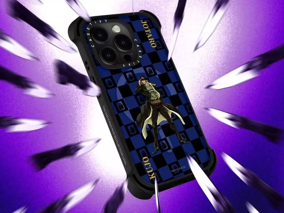 CASETiFY x《JoJo 的奇妙冒險：星塵遠征軍》聯名釋放，隱者之紫保護殼超勸敗！