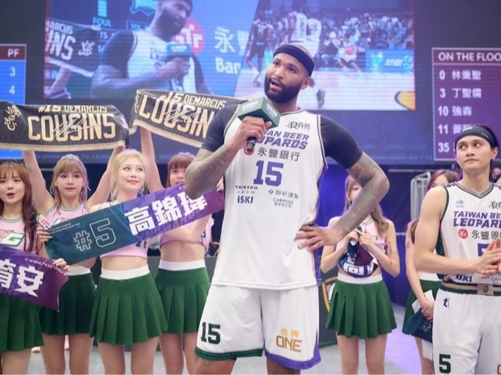 表弟 DeMarcus Cousins 加盟台灣野馬攜手 Dwight Howard！TAT 亞洲巡迴賽台北站點燃戰火！