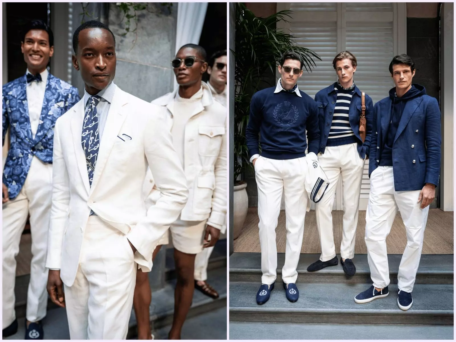 Ralph Lauren 隆重發表 2025 年春夏Purple Label 男裝系列