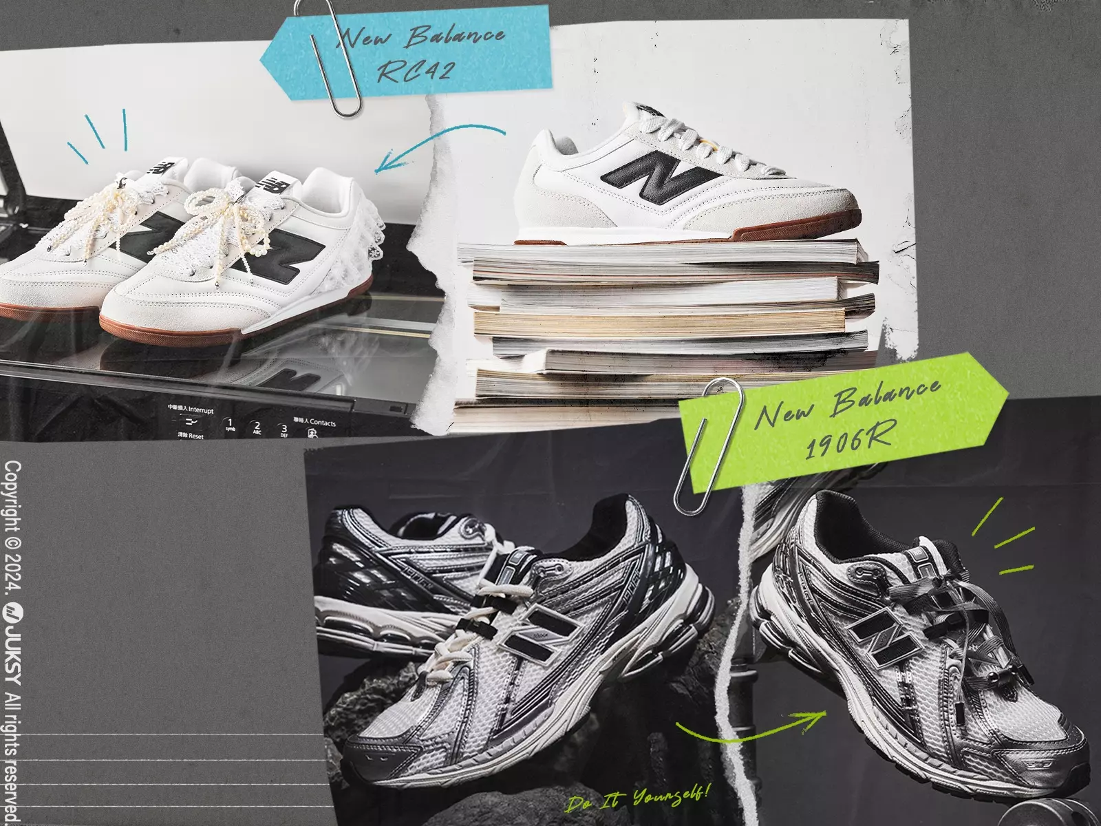 現在就要 J 樣穿！New Balance 下一雙爆款鞋 RC42 與全網討論度最高的 1906R 穿搭技巧大公開！ DIY 你的風格鞋款再也不用怕撞鞋！