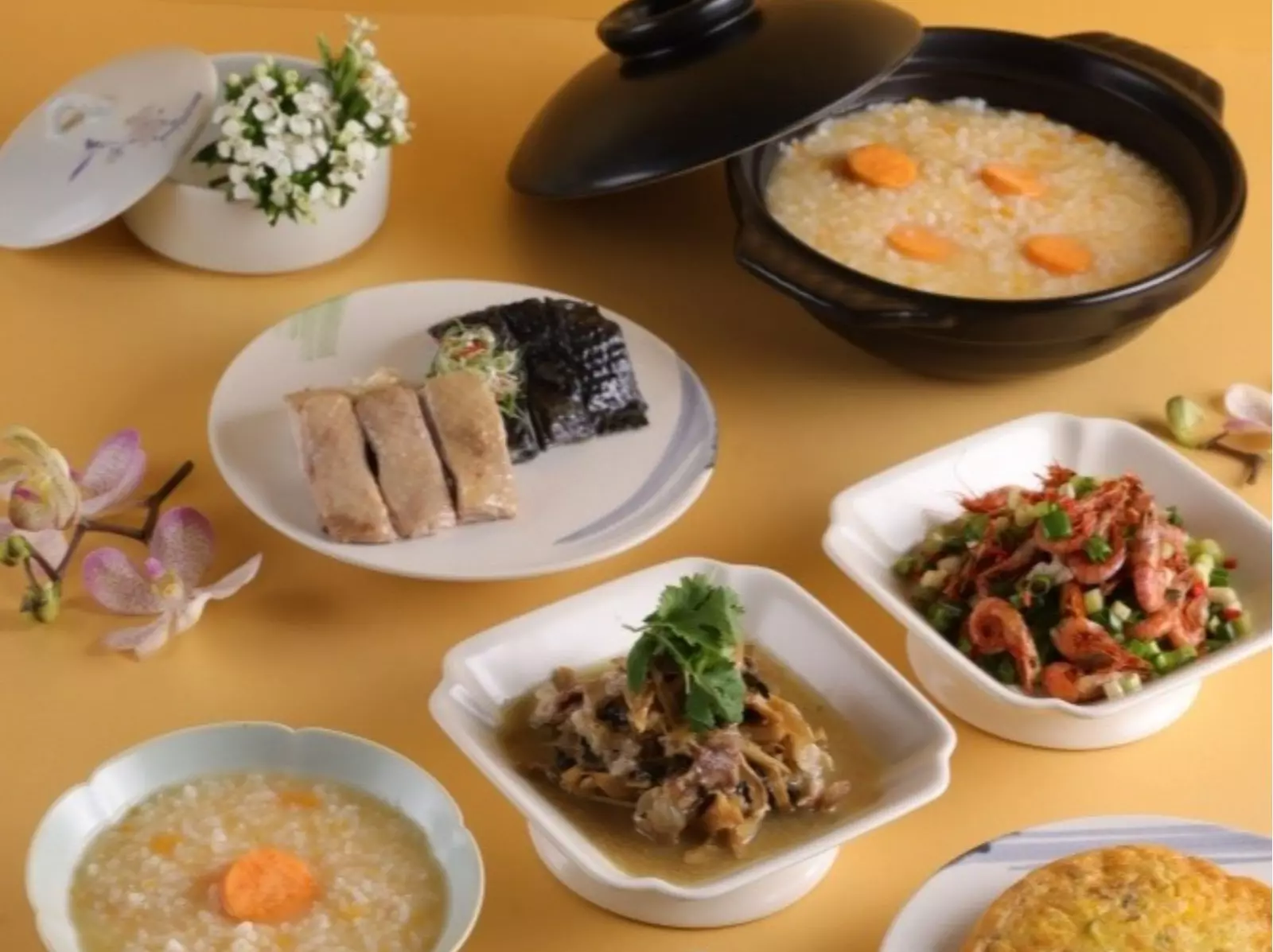 山海樓夏日鉅獻【清粥小菜宴】：用多樣寶島物產帶你感受非凡的臺味日常！
