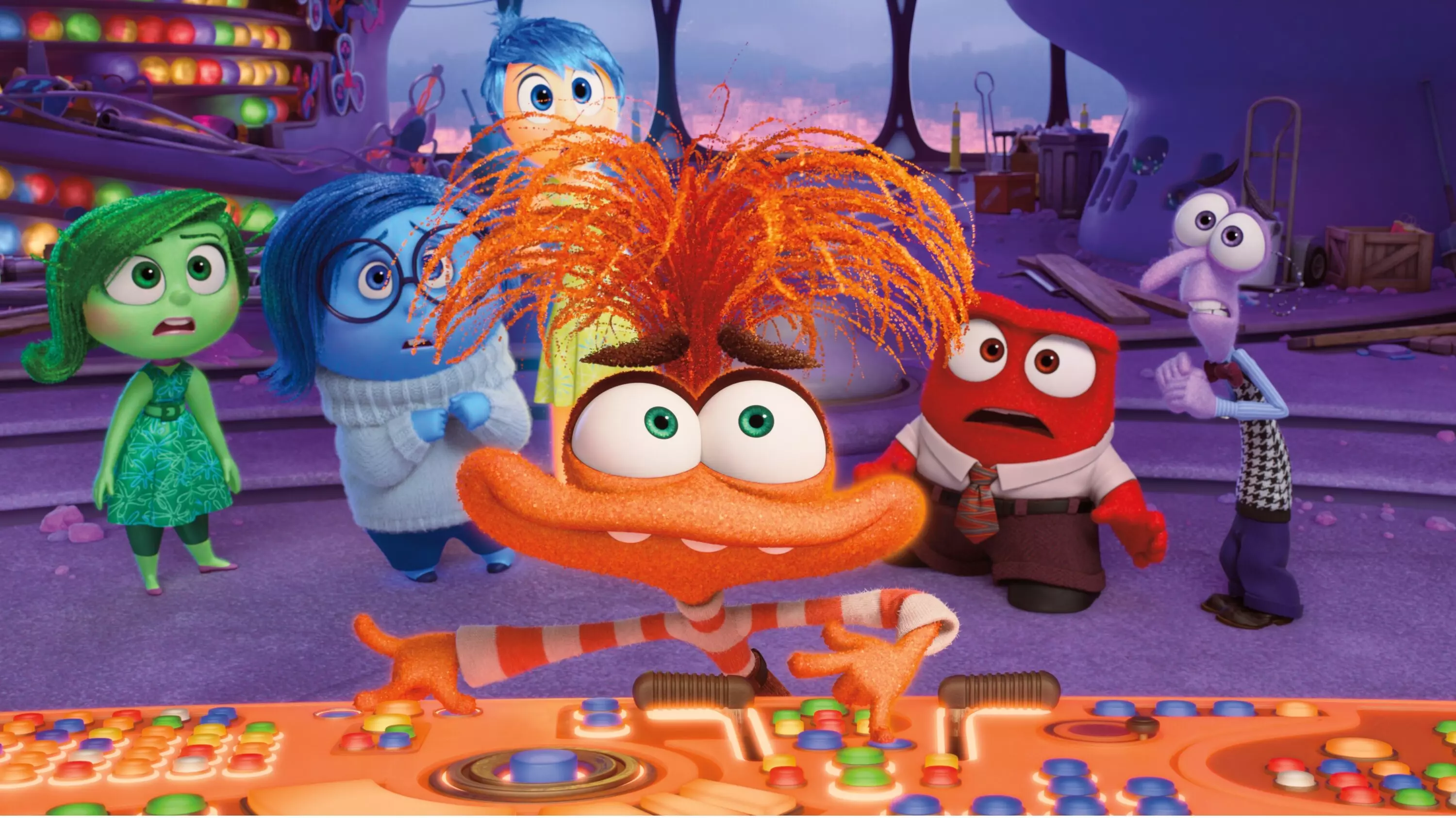 迪士尼《腦筋急轉彎2》Inside Out 2 上映 19 天破 10 億票房，打破動畫影史紀錄！
