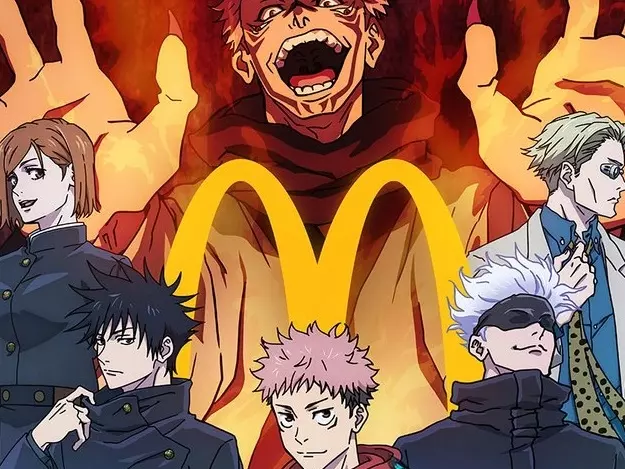 美國麥當勞 McDonald's 攜手《咒術迴戰》釋出「聯名醬料」，五條悟等主角全到齊！