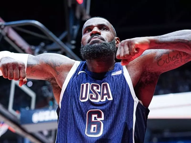 巴黎奧運／美國隊一分險勝南蘇丹！Lebron James 致勝上籃驚險拿下熱身賽4連勝！