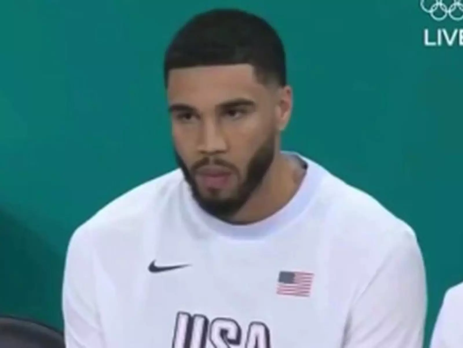 巴黎奧運／Jayson Tatum 美國隊首戰「全場坐板凳」！Kerr 解釋原因自嘲「像白癡！」