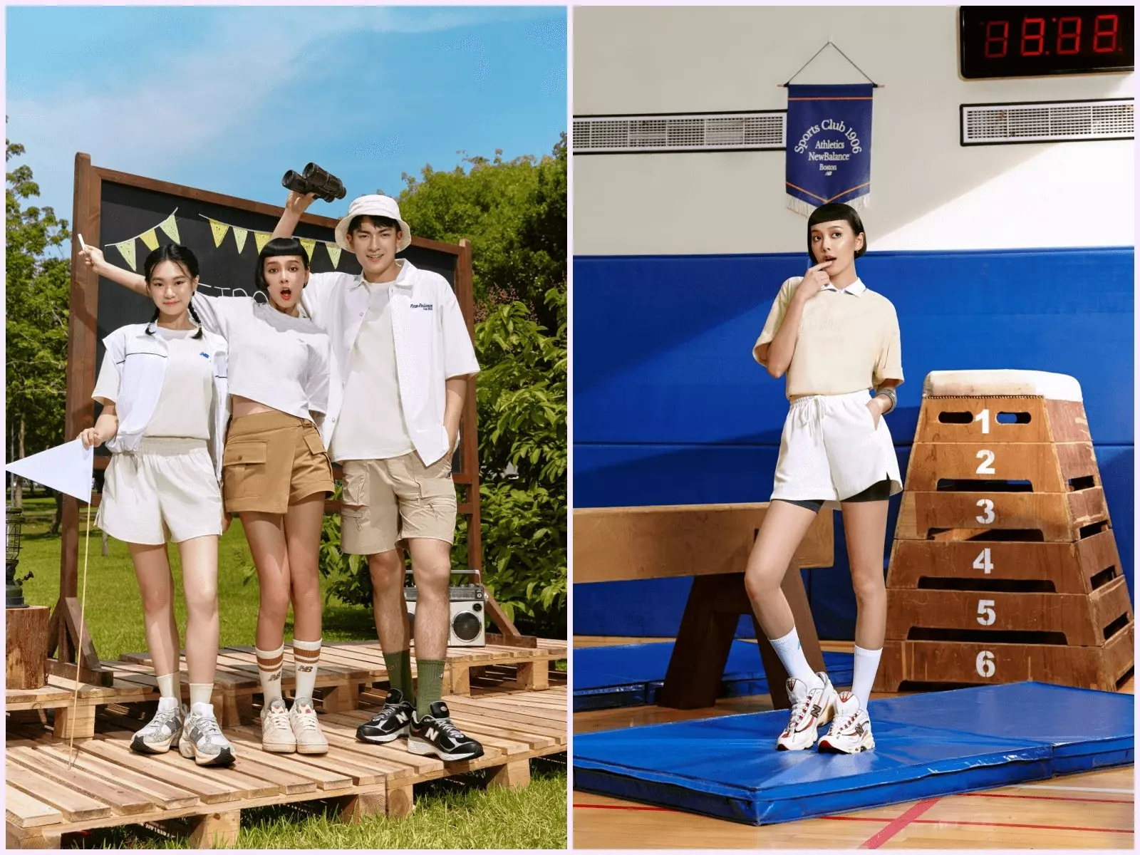 盛夏來襲！New Balance 1906潮流形象店釋出夏季新品，由國際時尚名人 李函 領銜詮釋，結合運動休閒打造時髦夏日營！