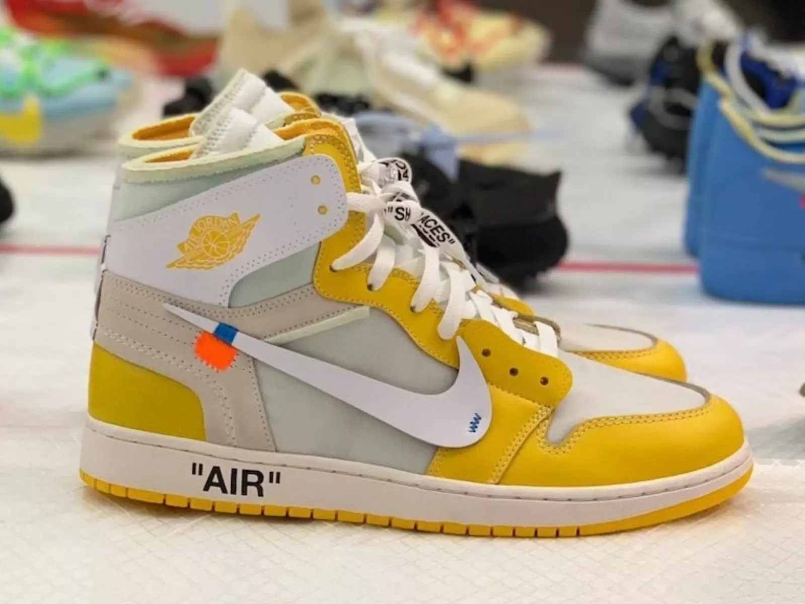 Off-White™ x Air Jordan 1「Canary Yellow」據傳即將復刻回歸，有望在 2025 年第四季重磅登場！