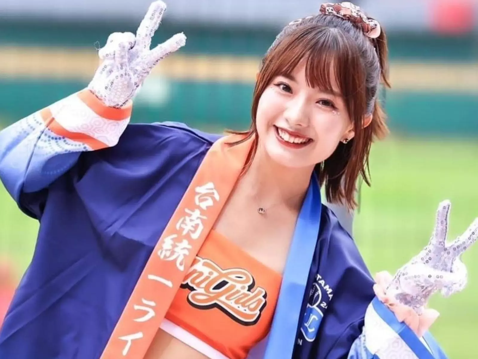 希美 Nozomi 秀出「超狂連續後空翻」，網友驚呆：「開始支持統一獅了！」【野生抓正妹】