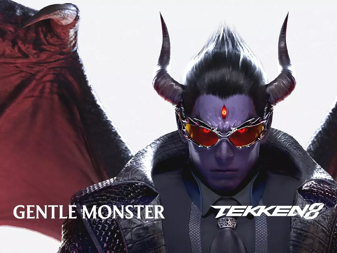 Gentle Monster x《鐵拳 8》（Tekken 8）聯名開賣，「惡魔銳角眼鏡」正式發表！