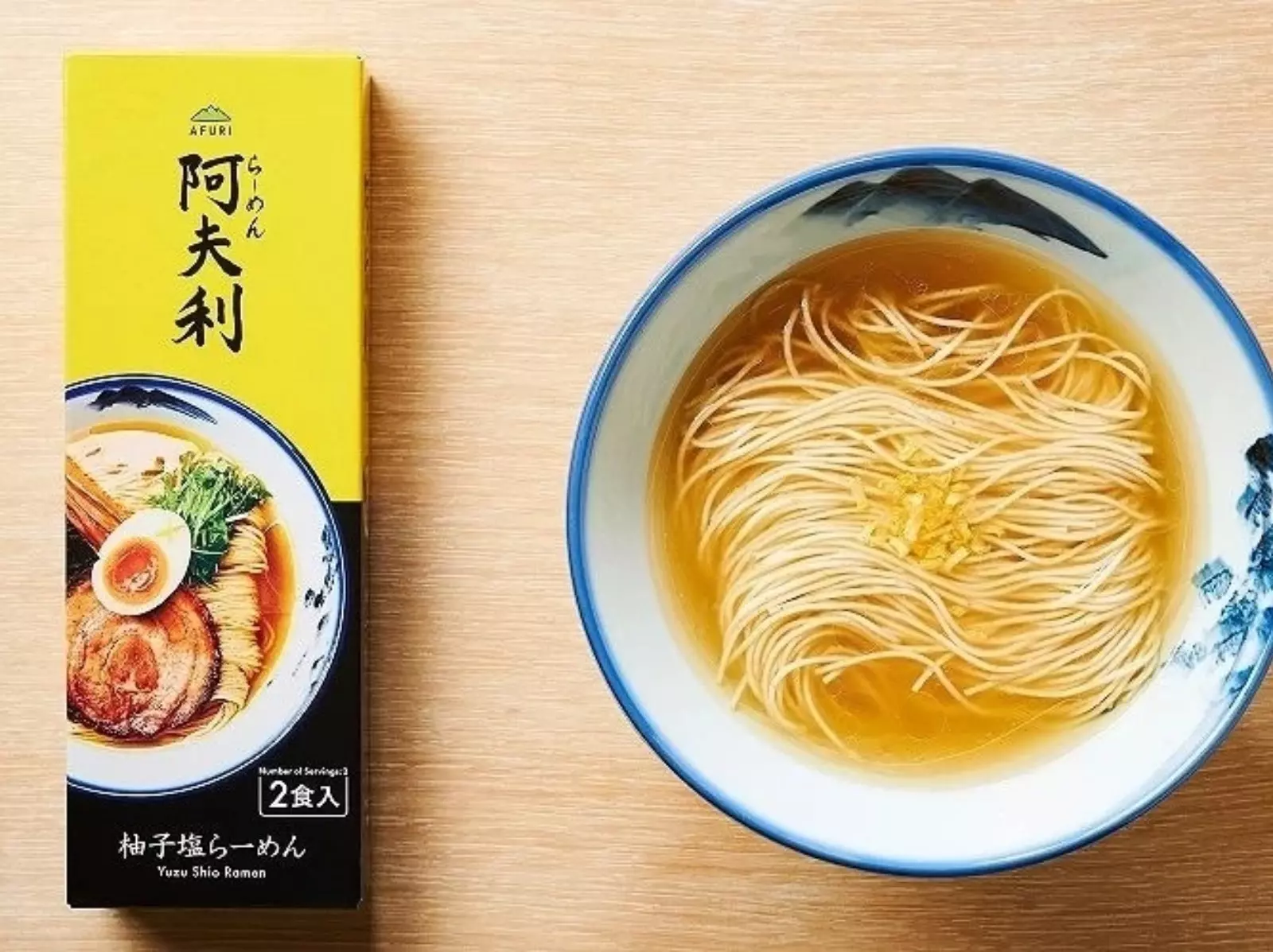 阿夫利 AFURI 官方推出招牌柚子鹽拉麵「快煮麵」，免飛日本就能在家還原，比泡麵版更加美味！