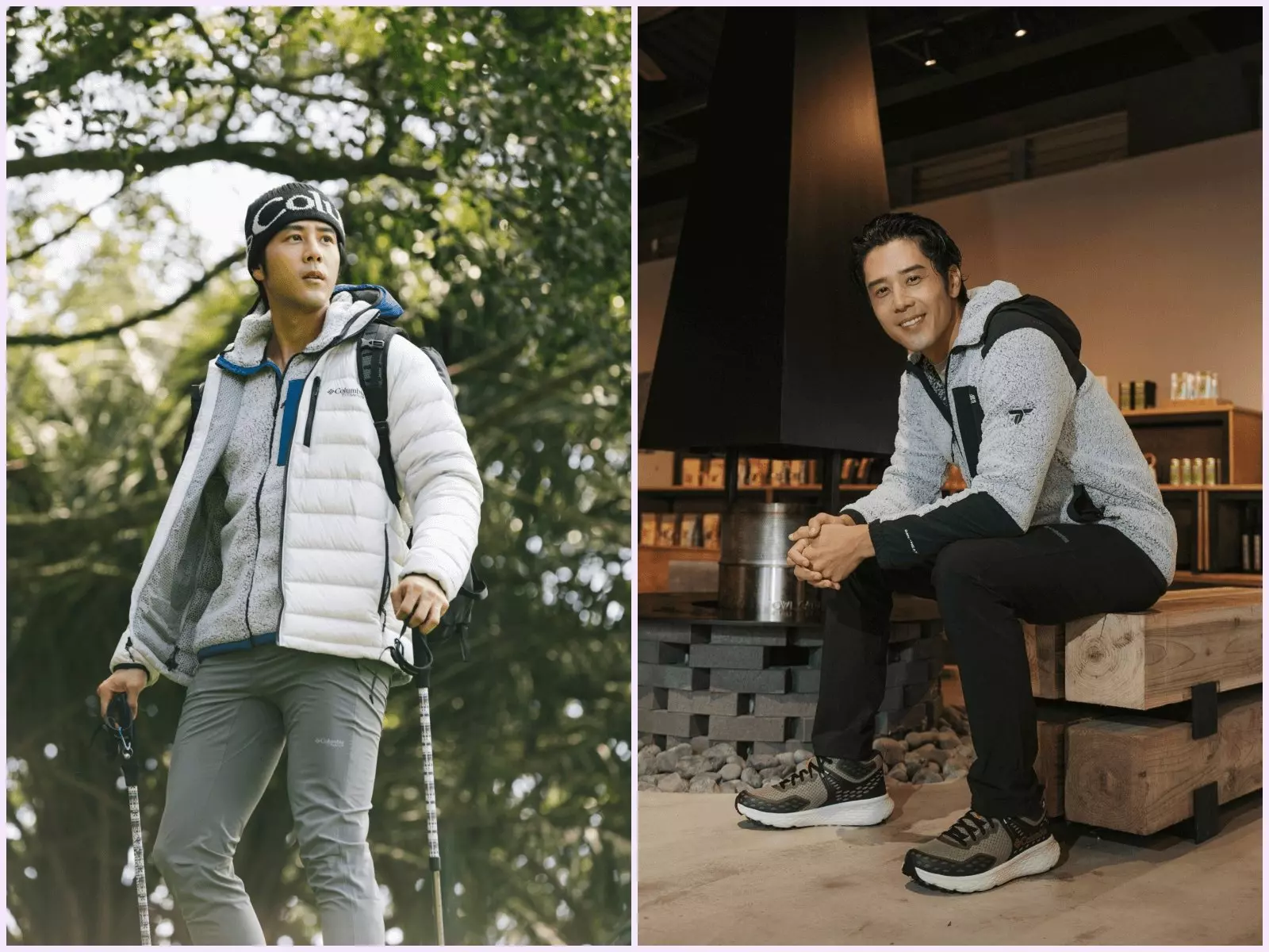 Columbia推出震撼市場Omni-Heat™ Arctic 北極熊保暖新科技，品牌大使胡宇威揭密入秋穿搭指南，高效保暖還很有型