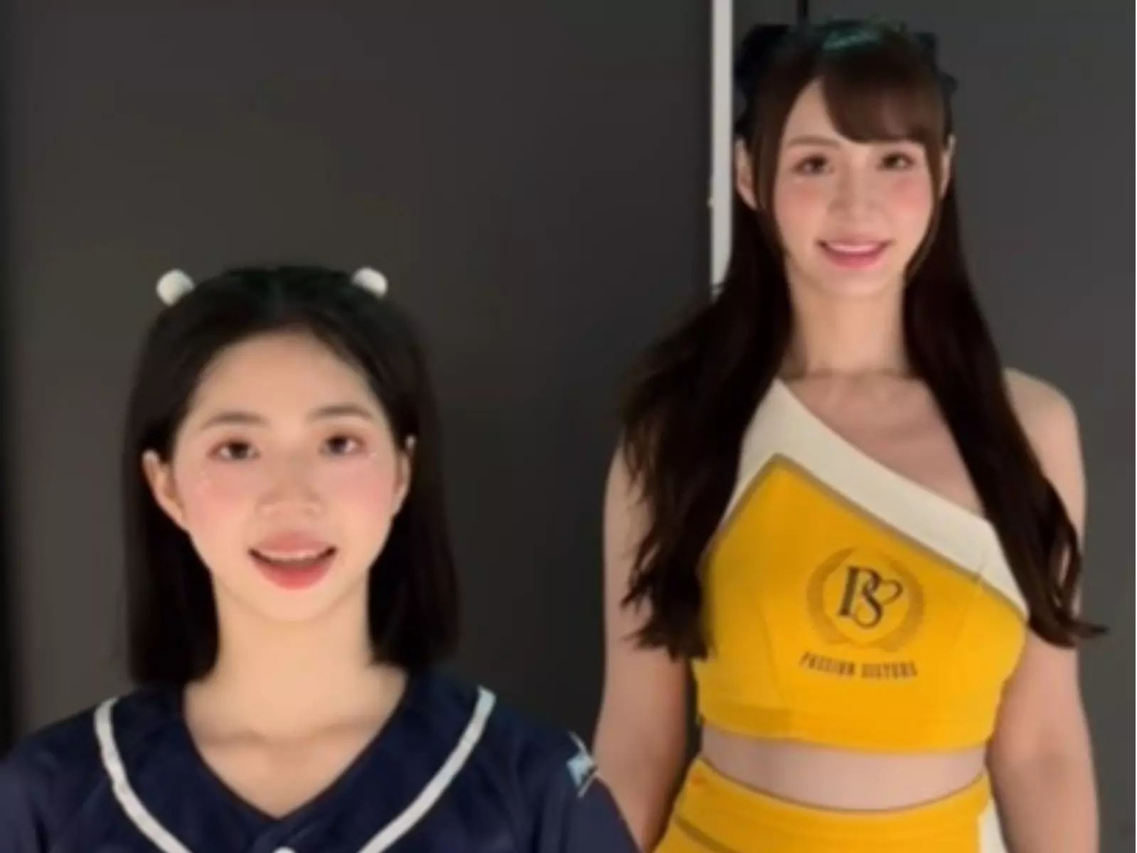 短今合體妡 0 拍片熱舞，「173 cm VS 150 cm」成中職最萌身高差！【野生抓正妹】