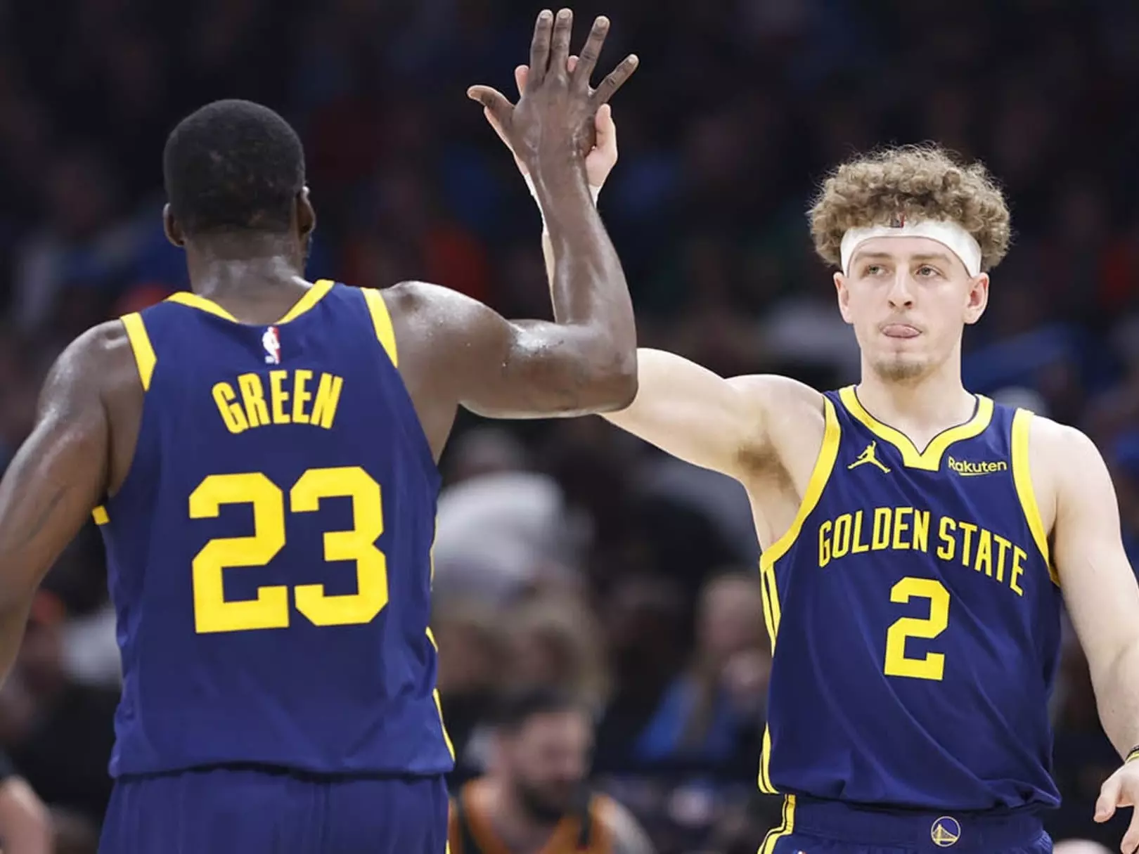 NBA／Draymond Green 被隊友狂讚本季情緒控管，Podziemski：「他冷靜地帶領球隊！」