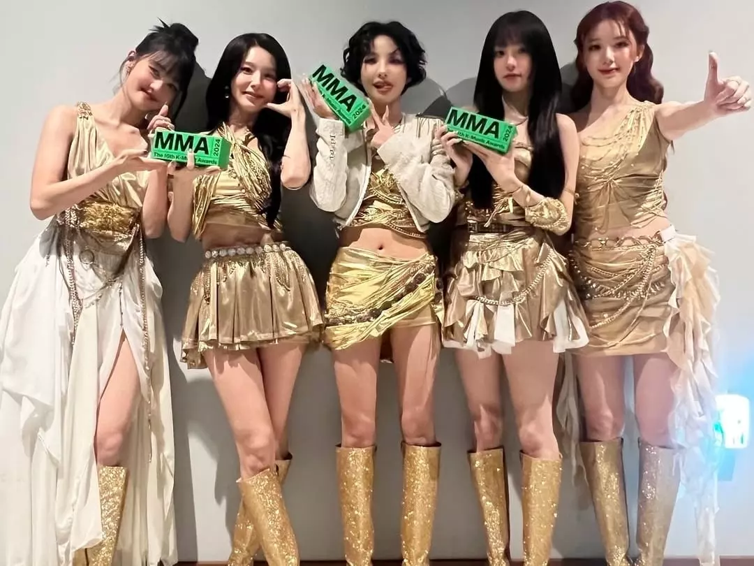 (G)I-DLE 奪 MMA 大賞！隊長田小娟霸氣宣布：「我們全員已完成續約！」
